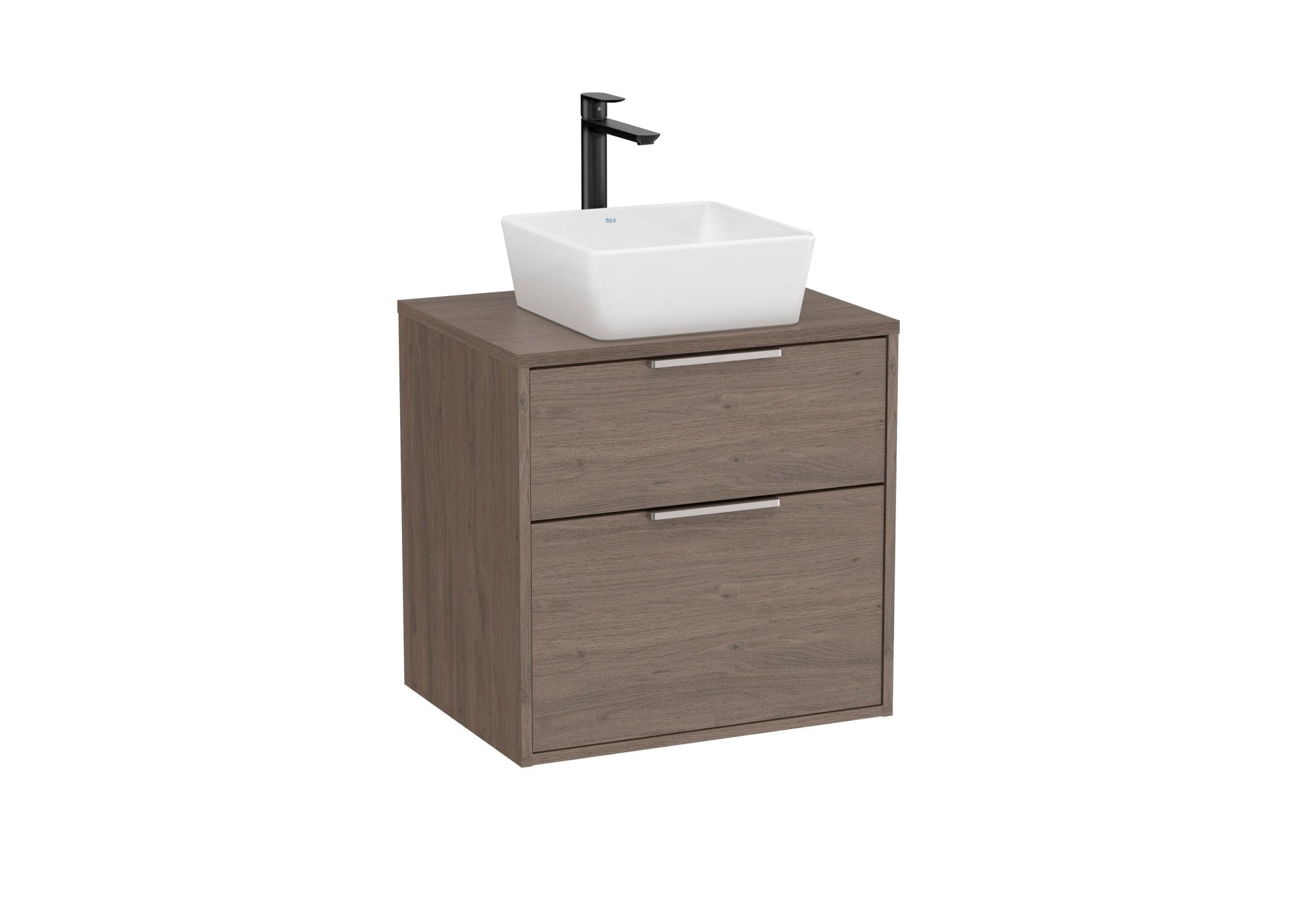 Roca - Mueble base Optica e dos cajones para lavabo de sobre encimera - BricoandPool