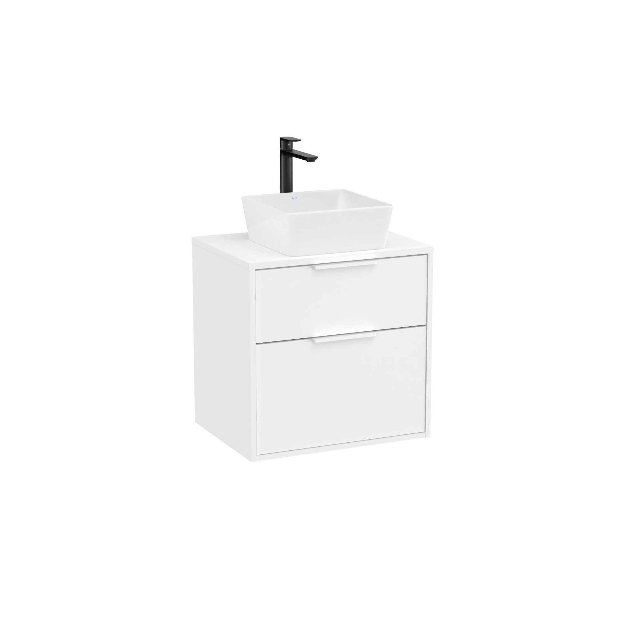 Roca - Mueble base Optica e dos cajones para lavabo de sobre encimera - BricoandPool
