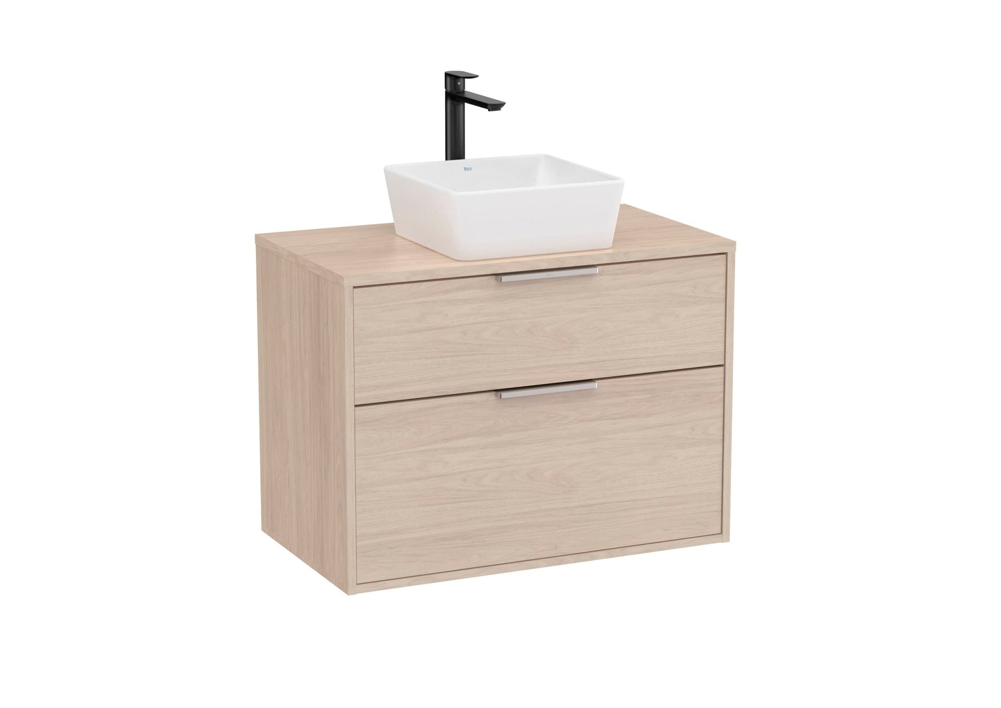 Roca - Mueble base Optica e dos cajones para lavabo de sobre encimera - BricoandPool