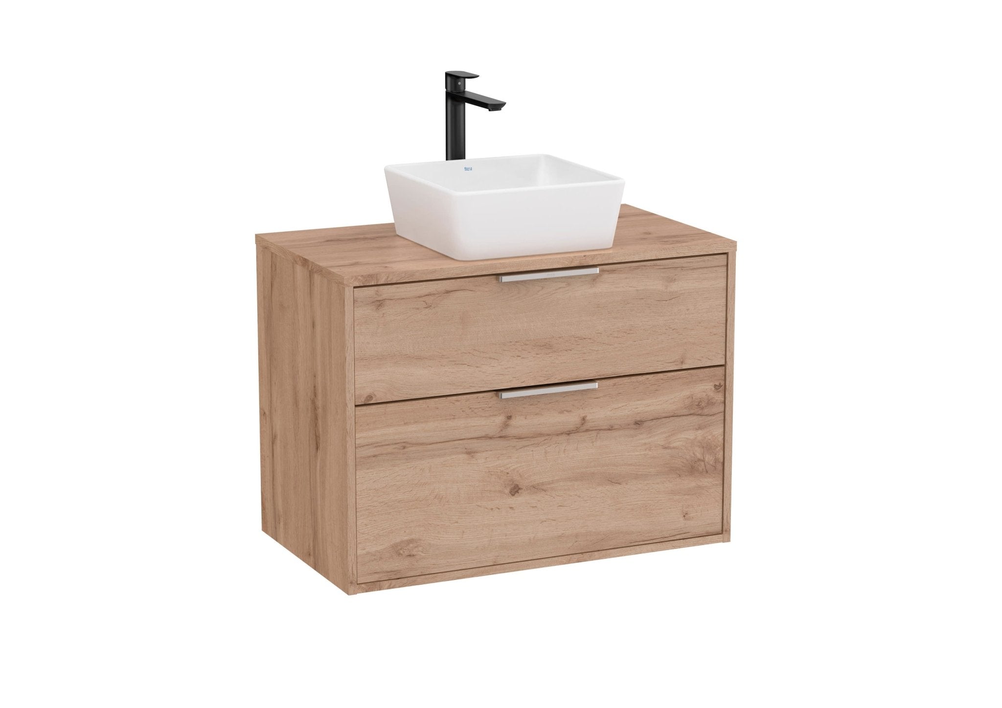 Roca - Mueble base Optica e dos cajones para lavabo de sobre encimera - BricoandPool