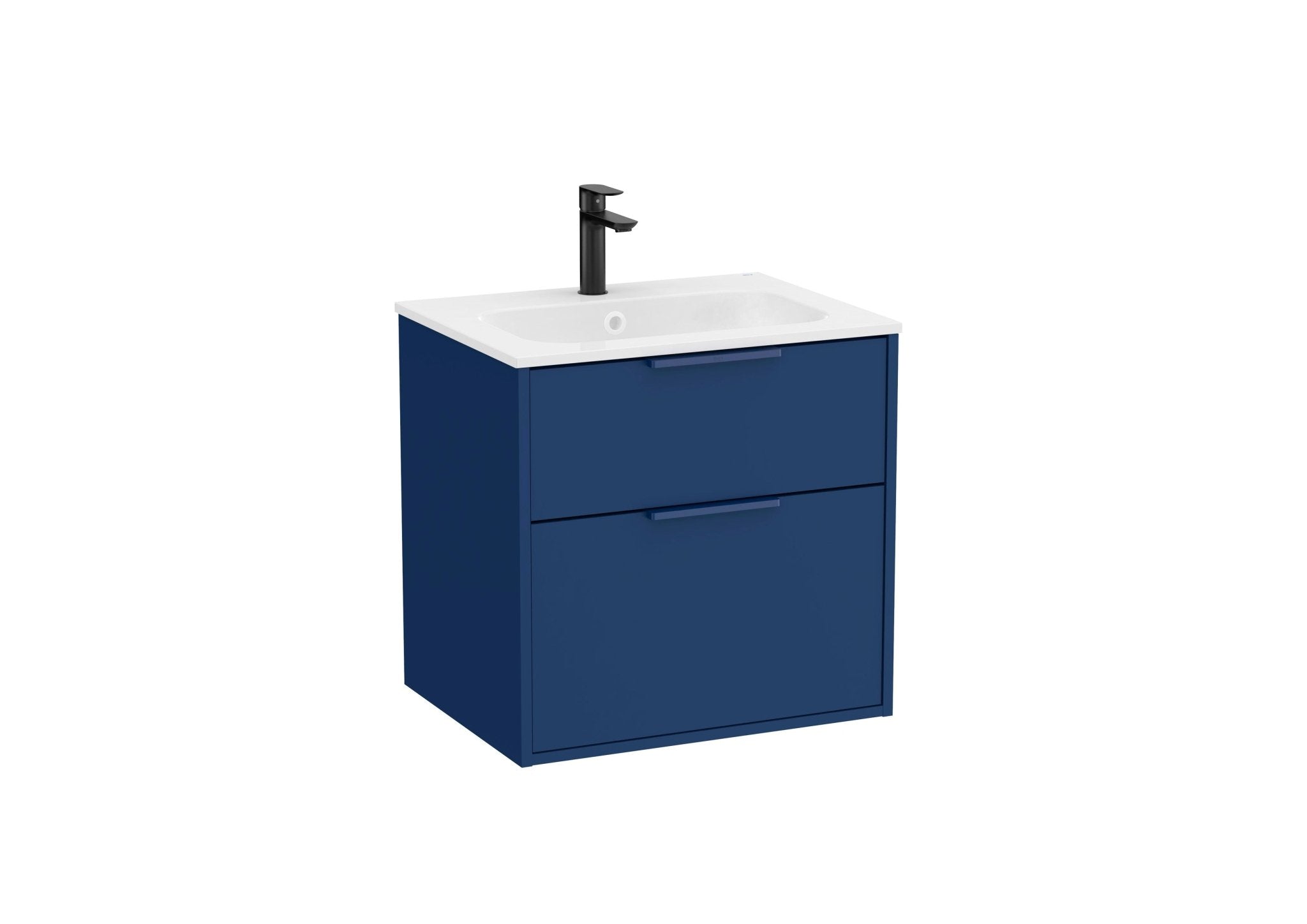 Roca - Mueble base Optica Unik de dos cajones y lavabo de Stonex® - BricoandPool