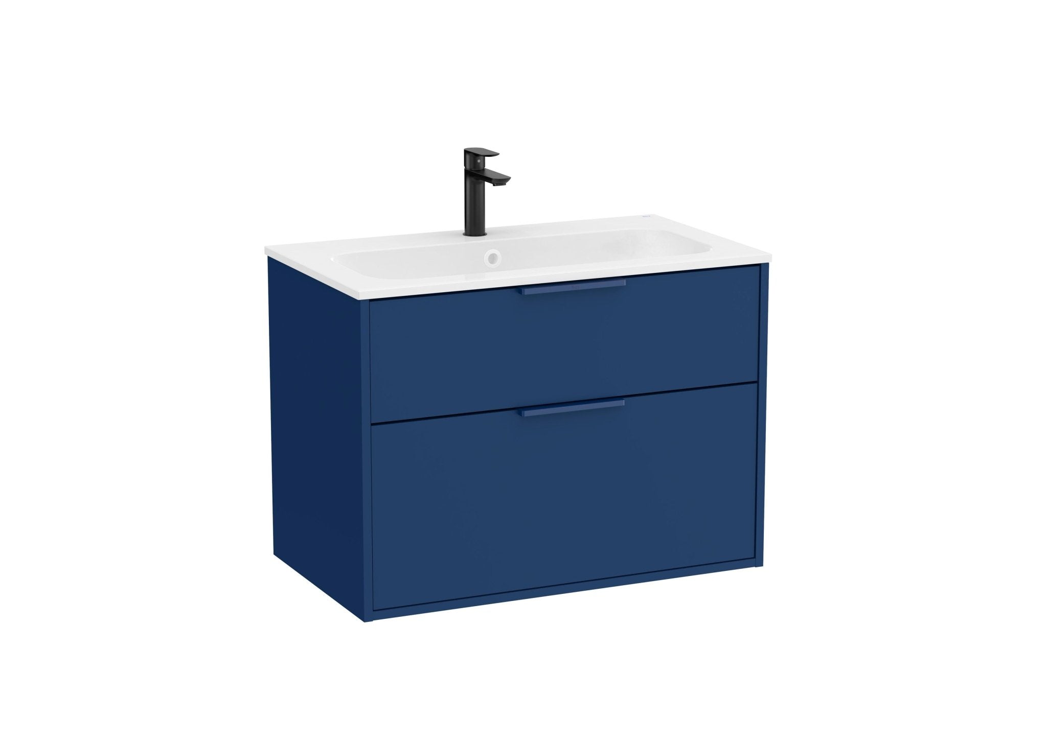 Roca - Mueble base Optica Unik de dos cajones y lavabo de Stonex® - BricoandPool