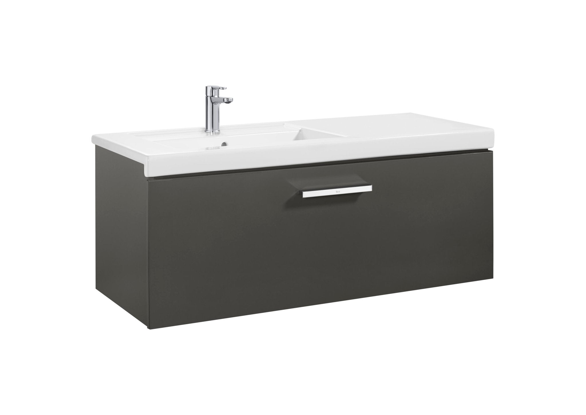 Roca - Mueble base Prisma Unik de un cajón y lavabo - BricoandPool