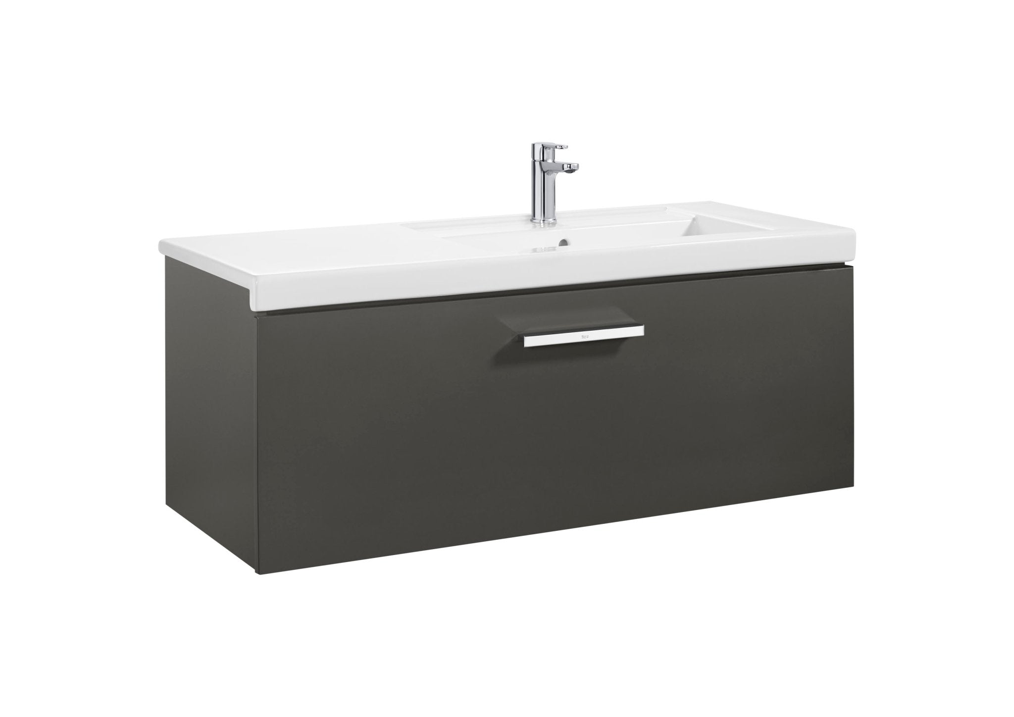 Roca - Mueble base Prisma Unik de un cajón y lavabo - BricoandPool