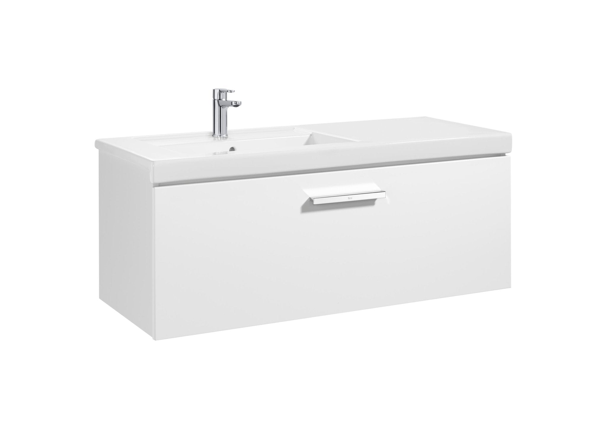 Roca - Mueble base Prisma Unik de un cajón y lavabo - BricoandPool