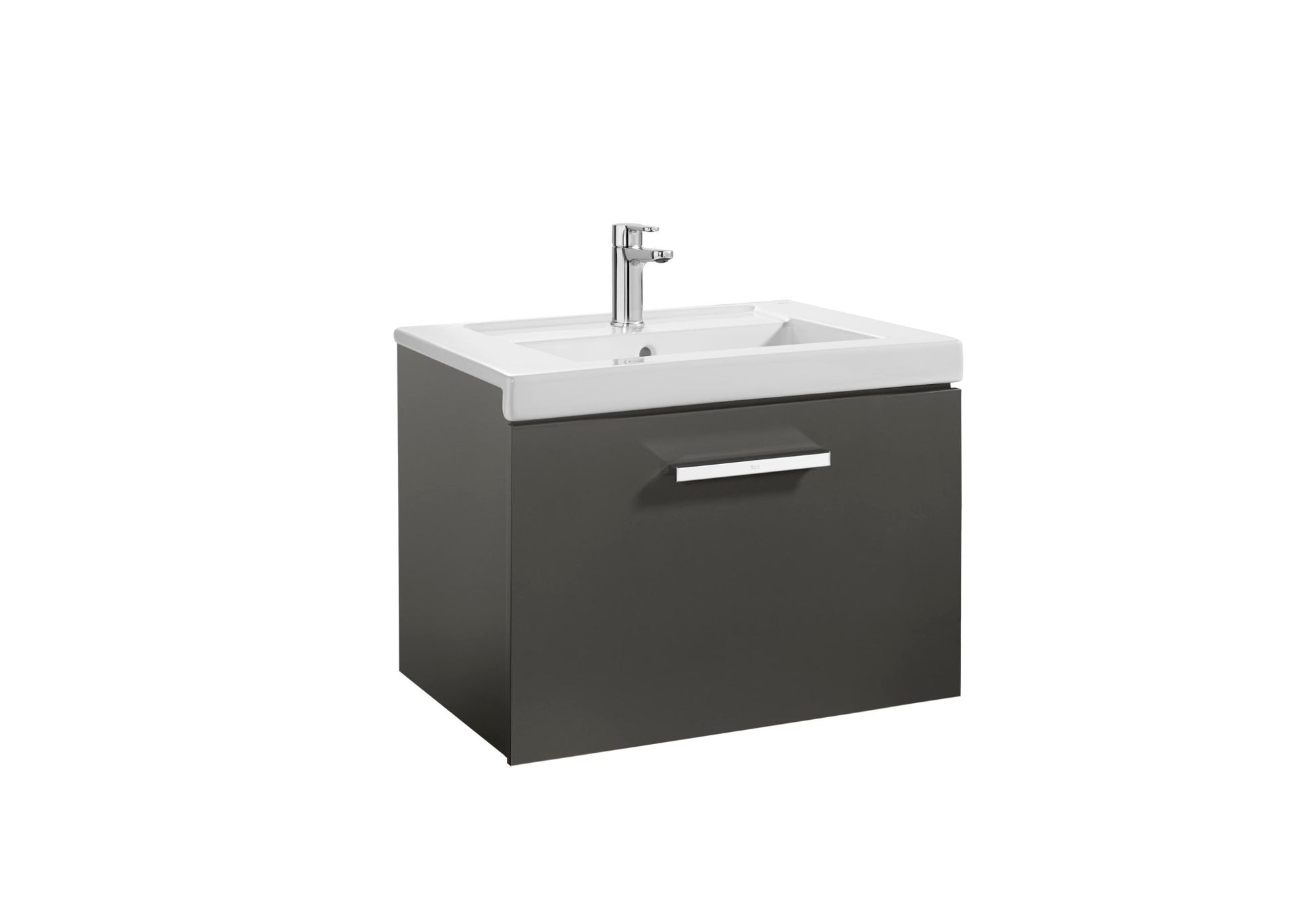 Roca - Mueble base Prisma Unik de un cajón y lavabo - BricoandPool