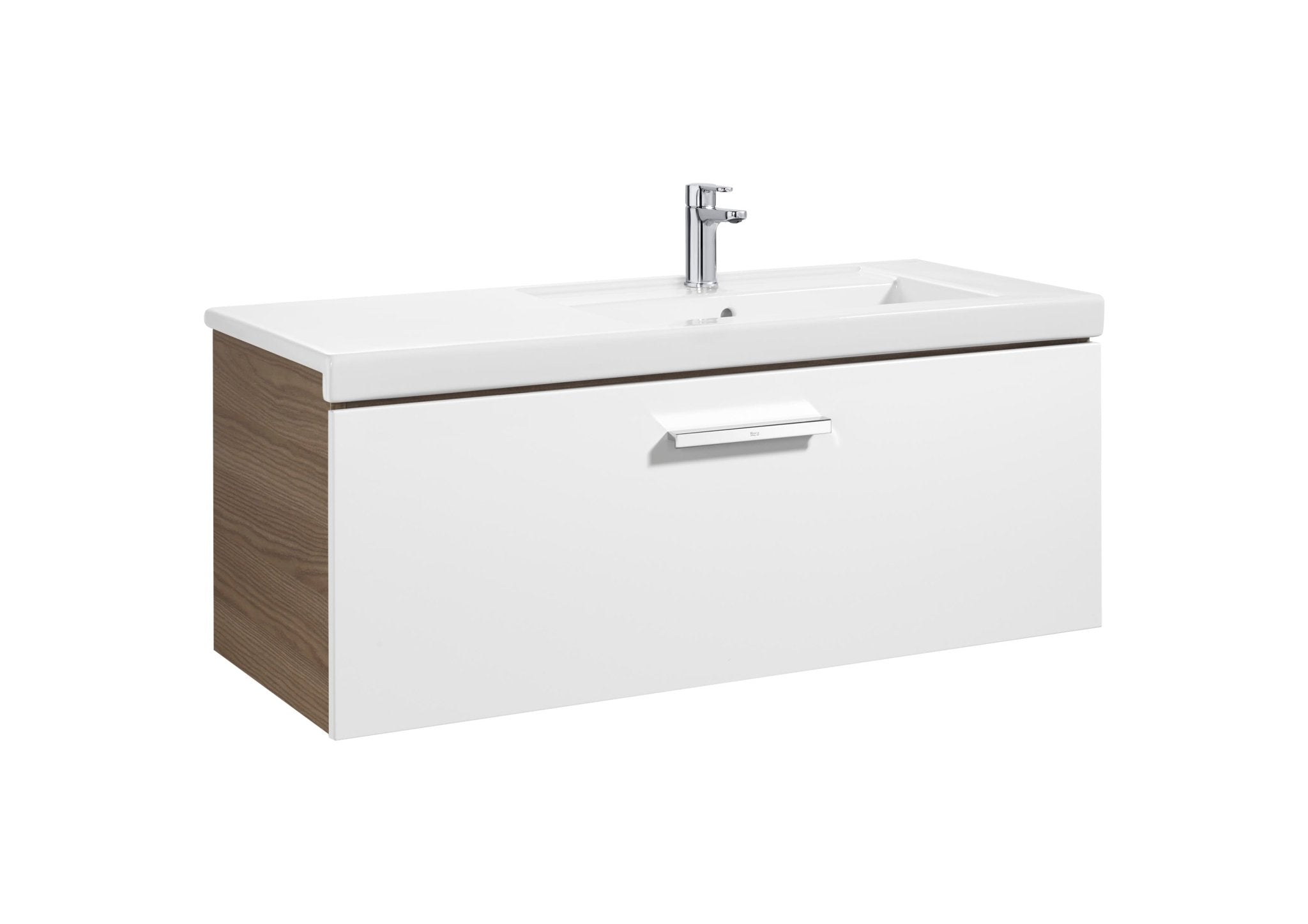 Roca - Mueble base Prisma Unik de un cajón y lavabo - BricoandPool