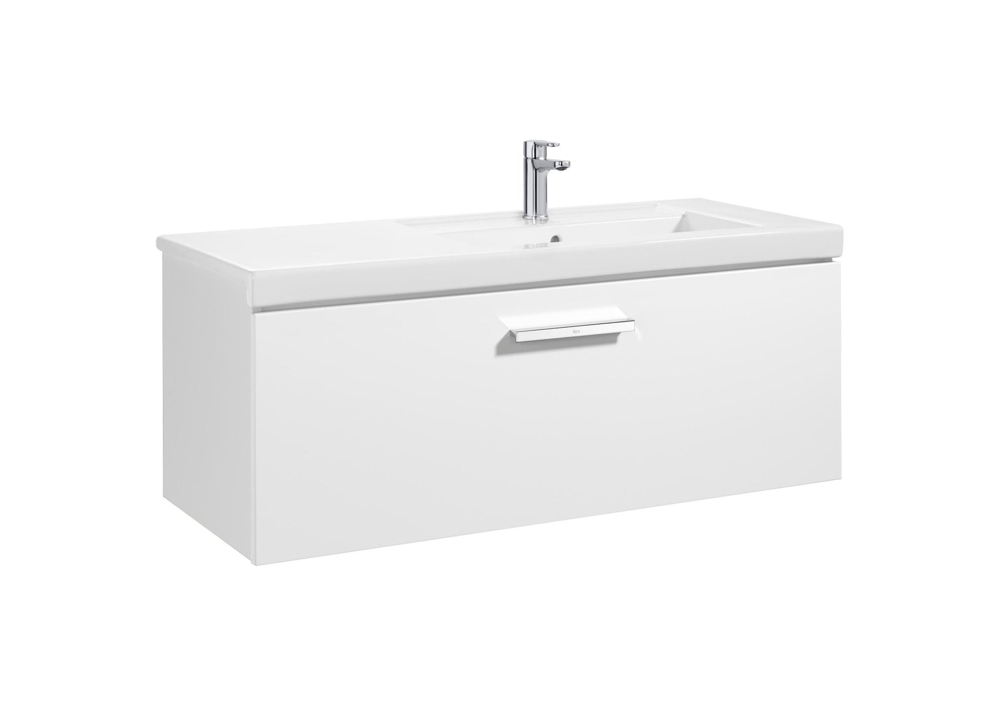 Roca - Mueble base Prisma Unik de un cajón y lavabo - BricoandPool