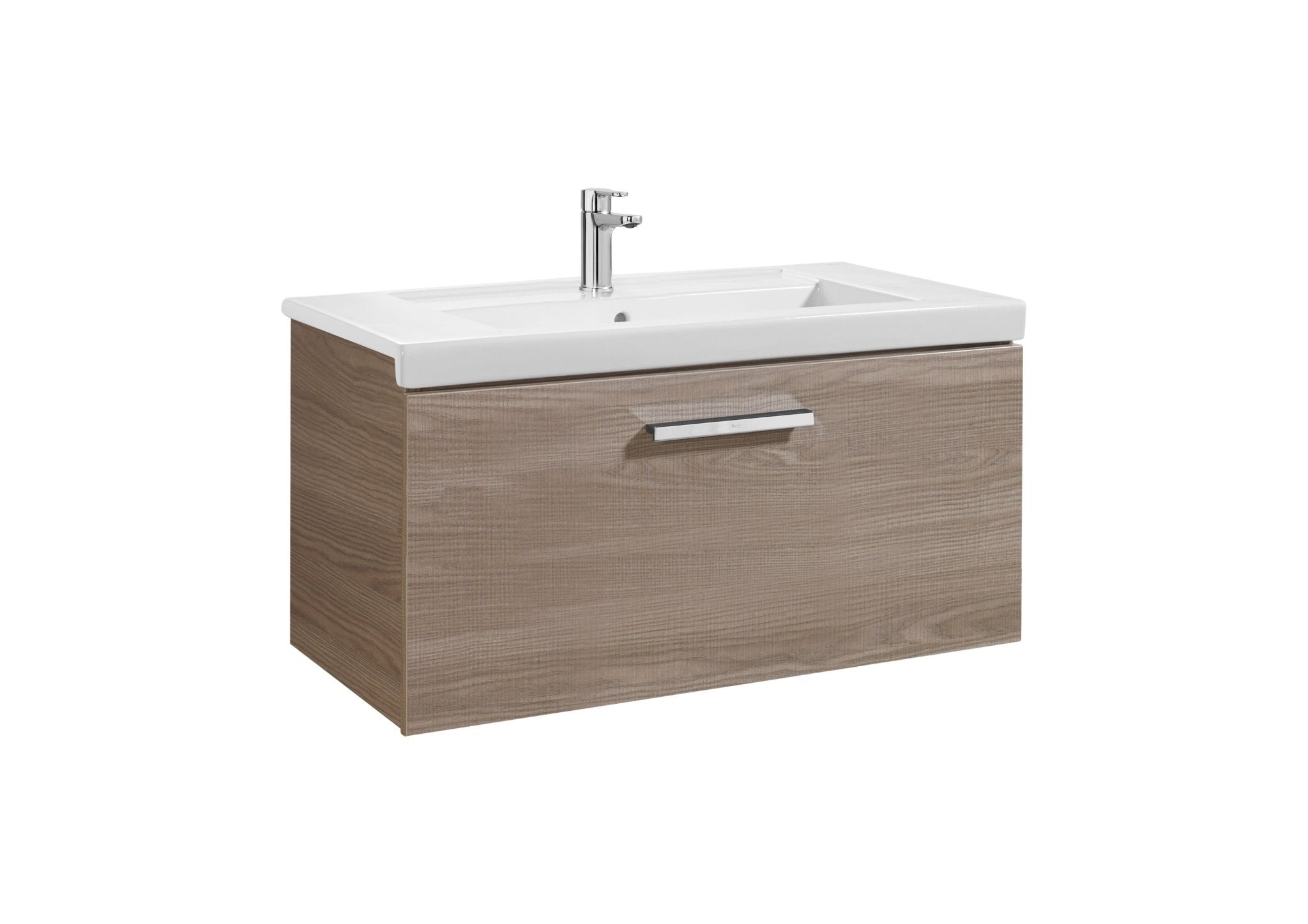 Roca - Mueble base Prisma Unik de un cajón y lavabo - BricoandPool