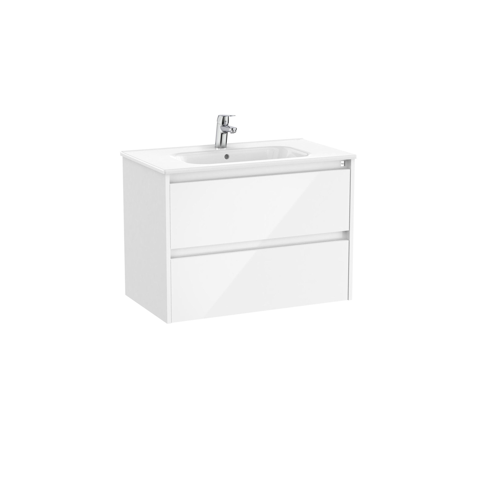 Roca - Mueble base Tenet Unik de dos cajones y lavabo - BricoandPool