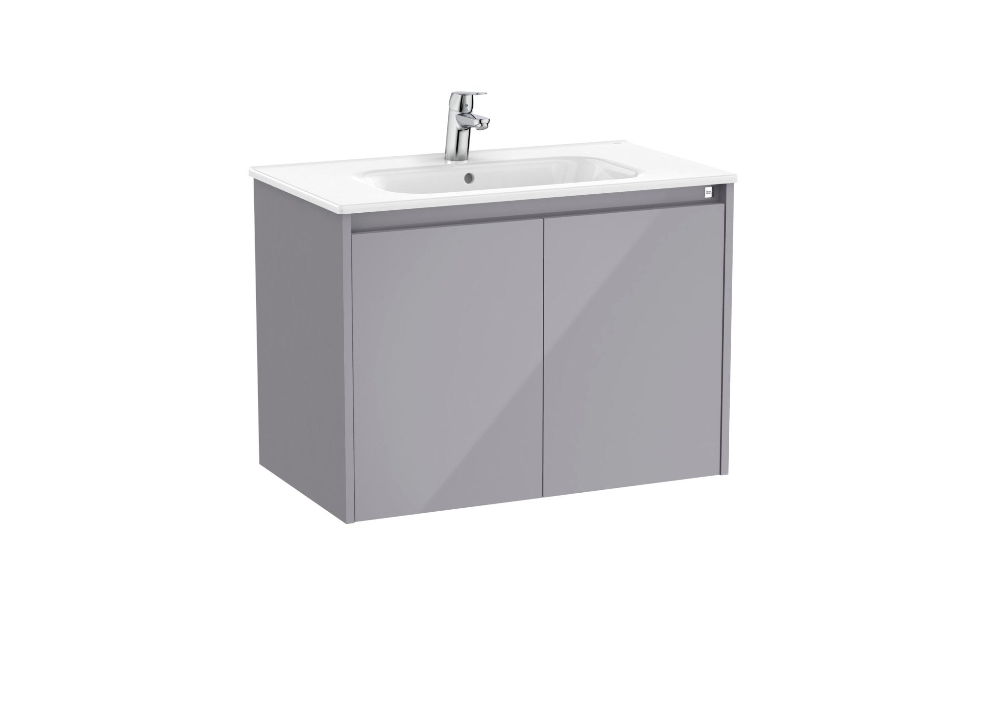 Roca - Mueble base Tenet Unik de dos puertas y lavabo - BricoandPool
