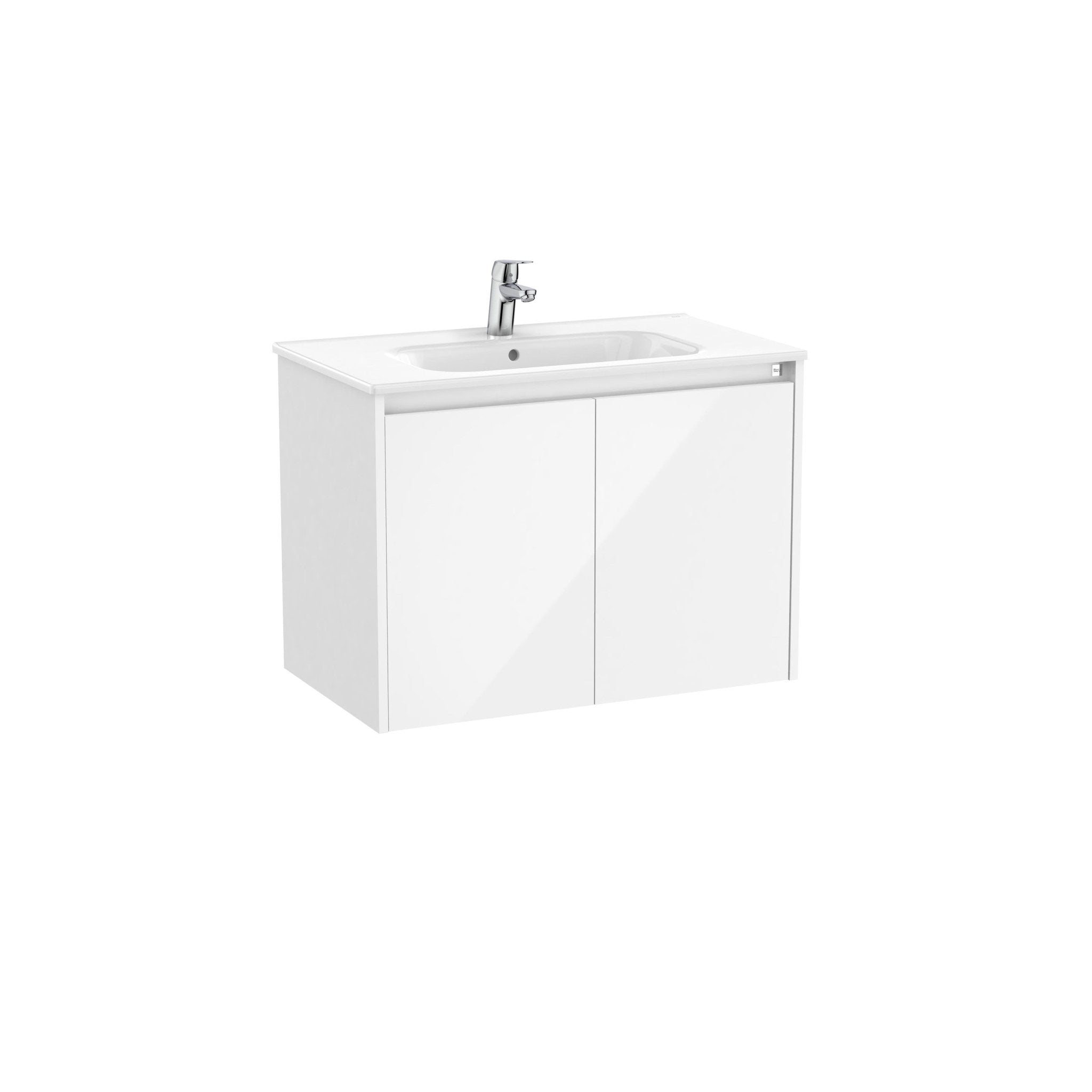 Roca - Mueble base Tenet Unik de dos puertas y lavabo - BricoandPool