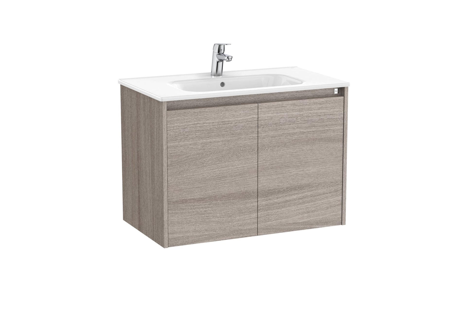Roca - Mueble base Tenet Unik de dos puertas y lavabo - BricoandPool