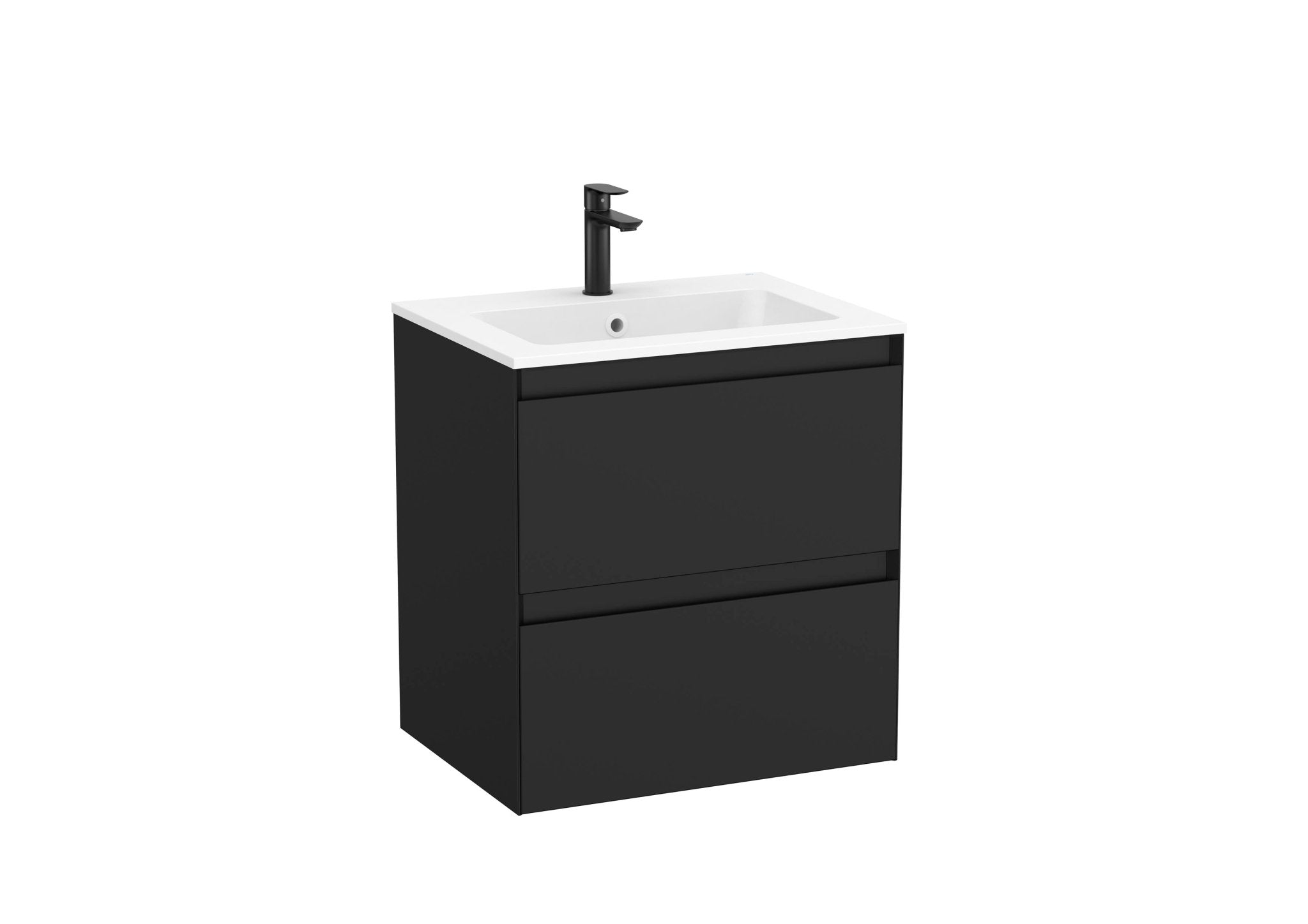Roca - Mueble base Tenue Unik de dos cajones y lavabo de Stonex® - BricoandPool