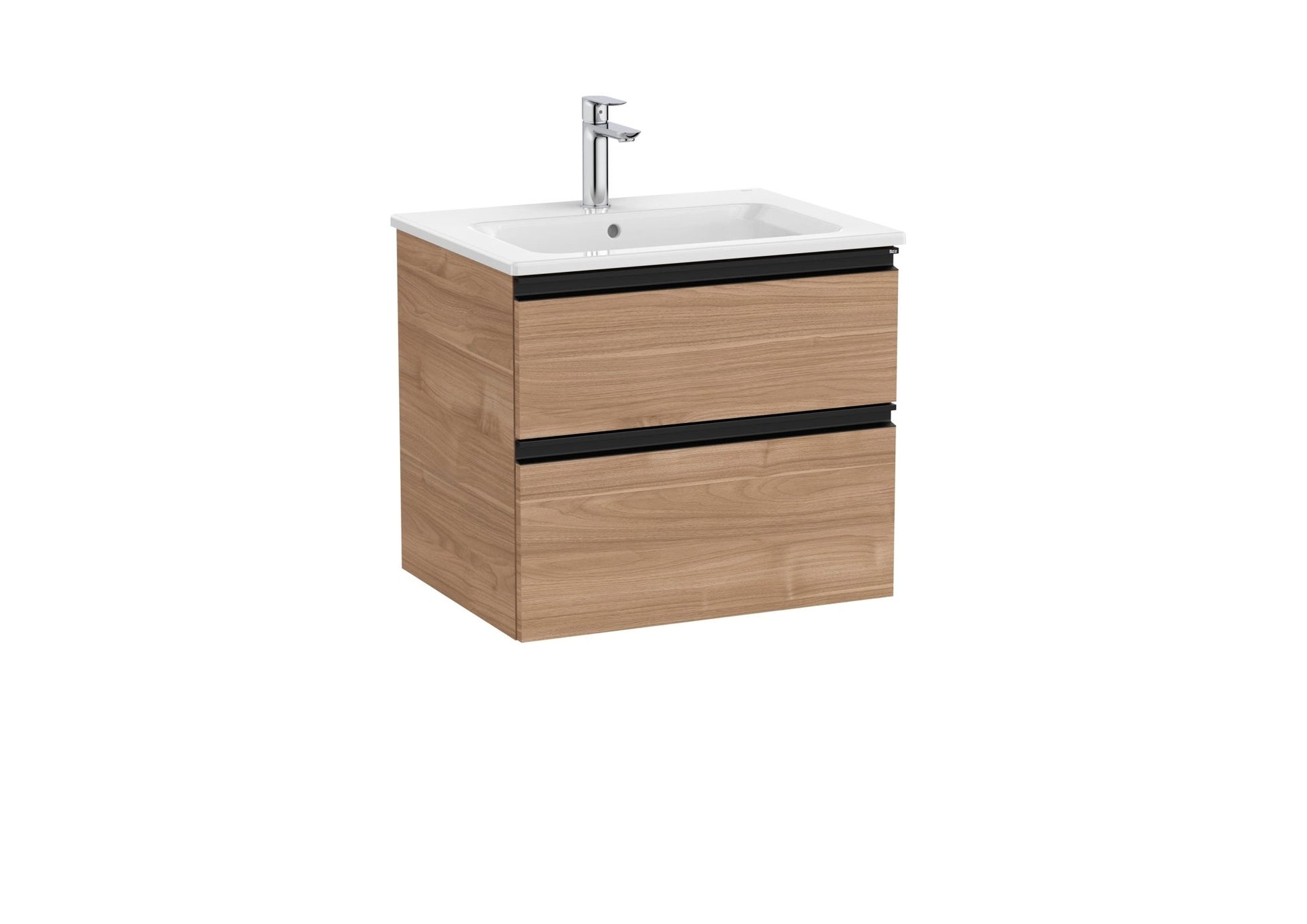 Roca - Mueble base The Gap Unik de dos cajones y lavabo - BricoandPool