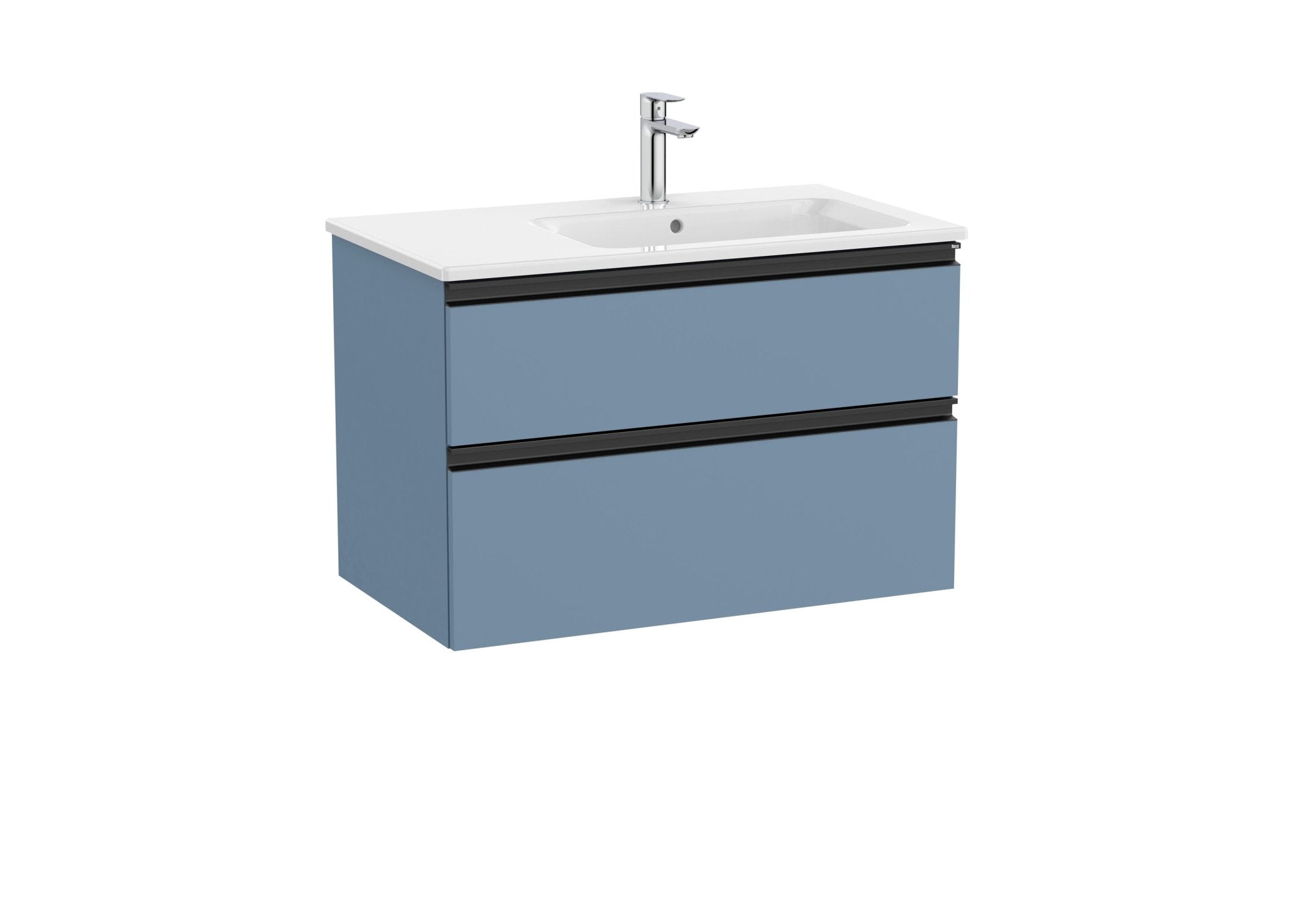 Roca - Mueble base The Gap Unik de dos cajones y lavabo - BricoandPool