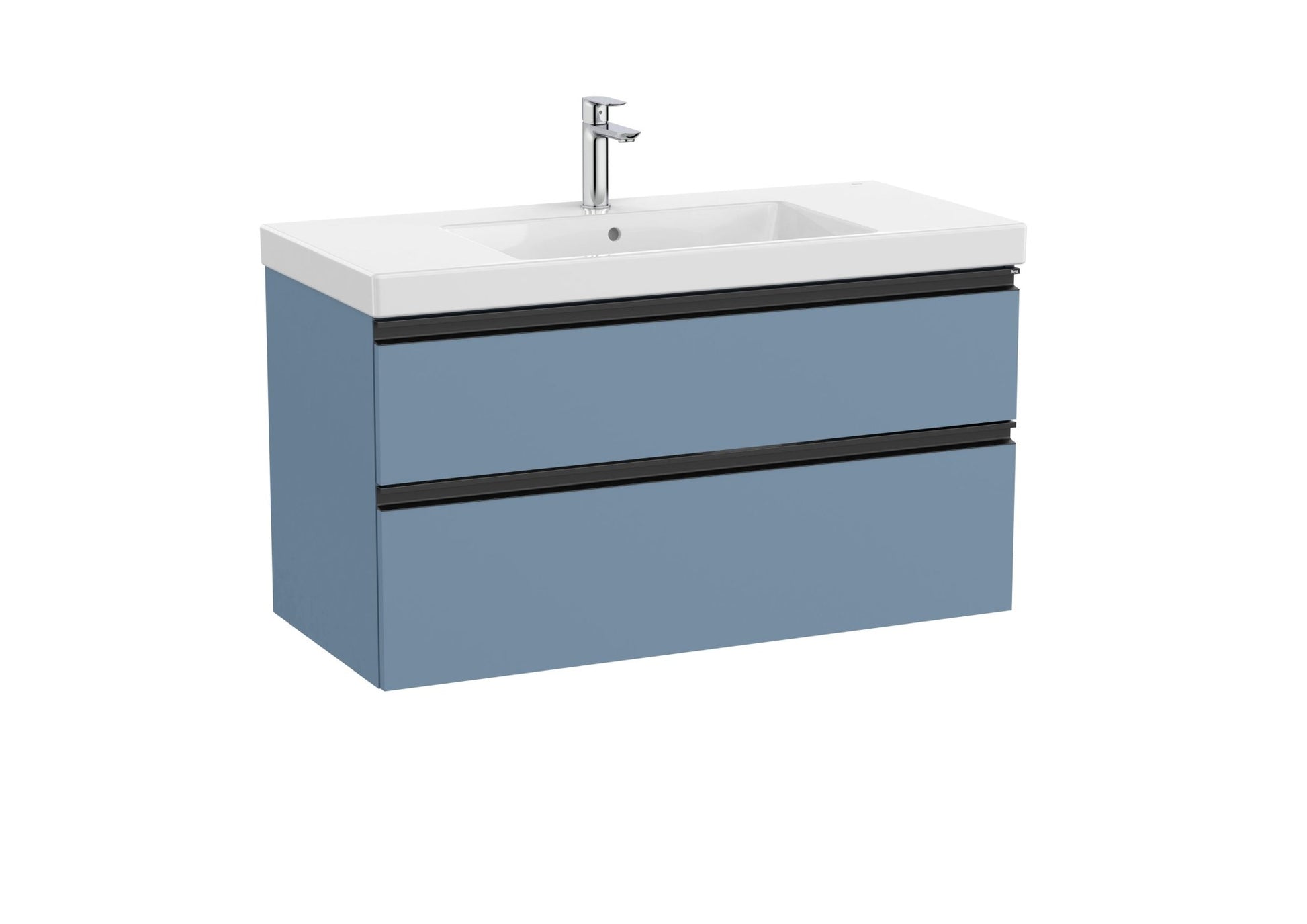 Roca - Mueble base The Gap Unik de dos cajones y lavabo plus - BricoandPool