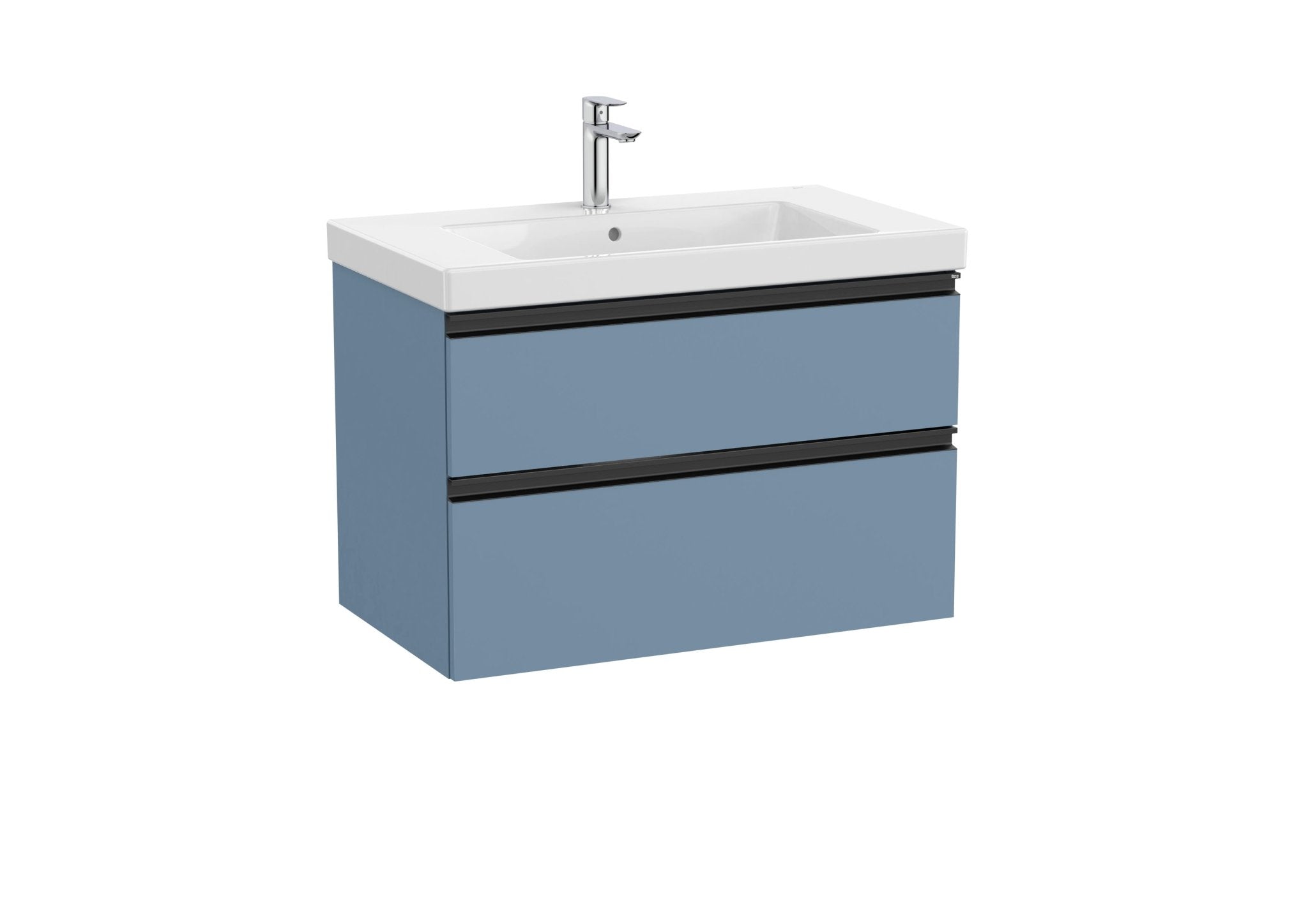 Roca - Mueble base The Gap Unik de dos cajones y lavabo plus - BricoandPool