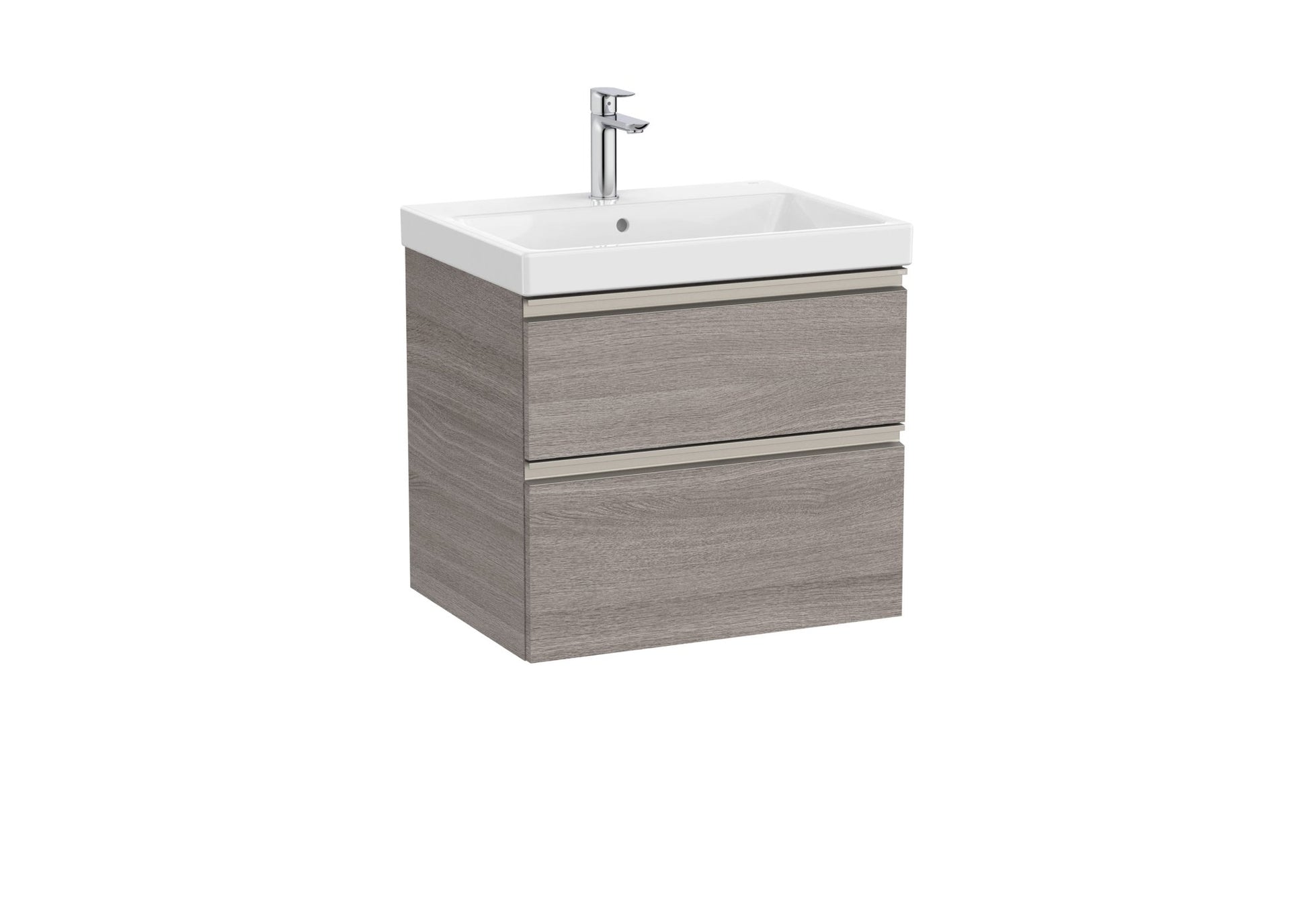 Roca - Mueble base The Gap Unik de dos cajones y lavabo plus - BricoandPool