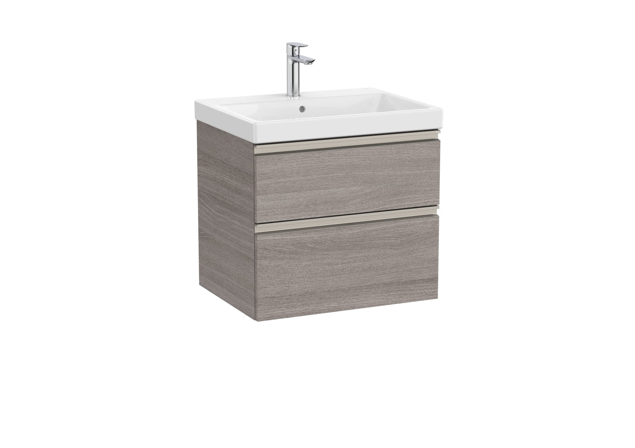 Roca - Mueble base The Gap Unik de dos cajones y lavabo plus - BricoandPool