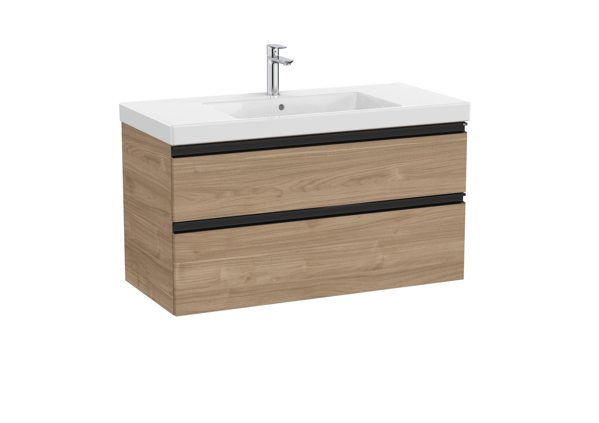 Roca - Mueble base The Gap Unik de dos cajones y lavabo plus - BricoandPool