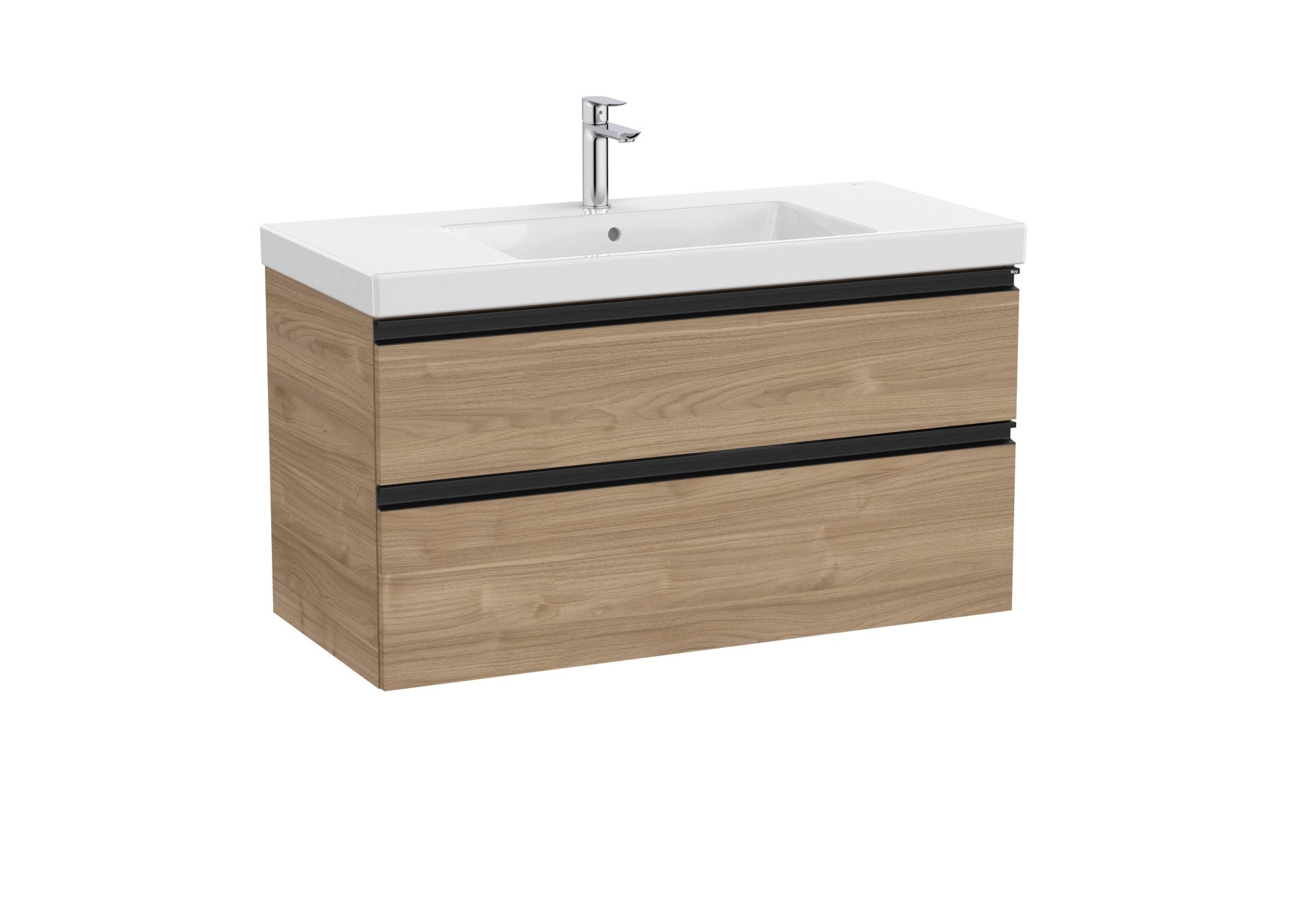 Roca - Mueble base The Gap Unik de dos cajones y lavabo plus - BricoandPool