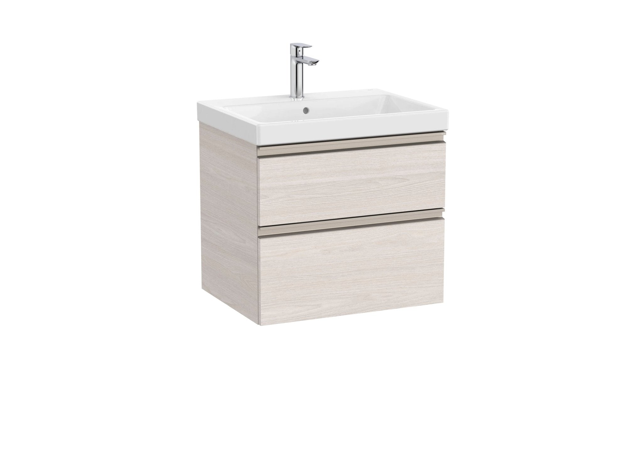 Roca - Mueble base The Gap Unik de dos cajones y lavabo plus - BricoandPool