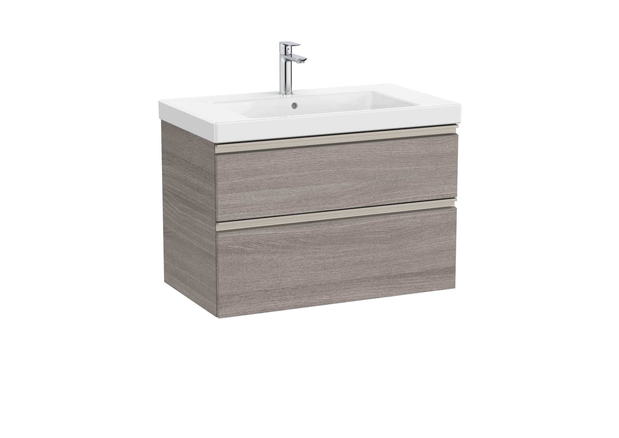 Roca - Mueble base The Gap Unik de dos cajones y lavabo plus - BricoandPool