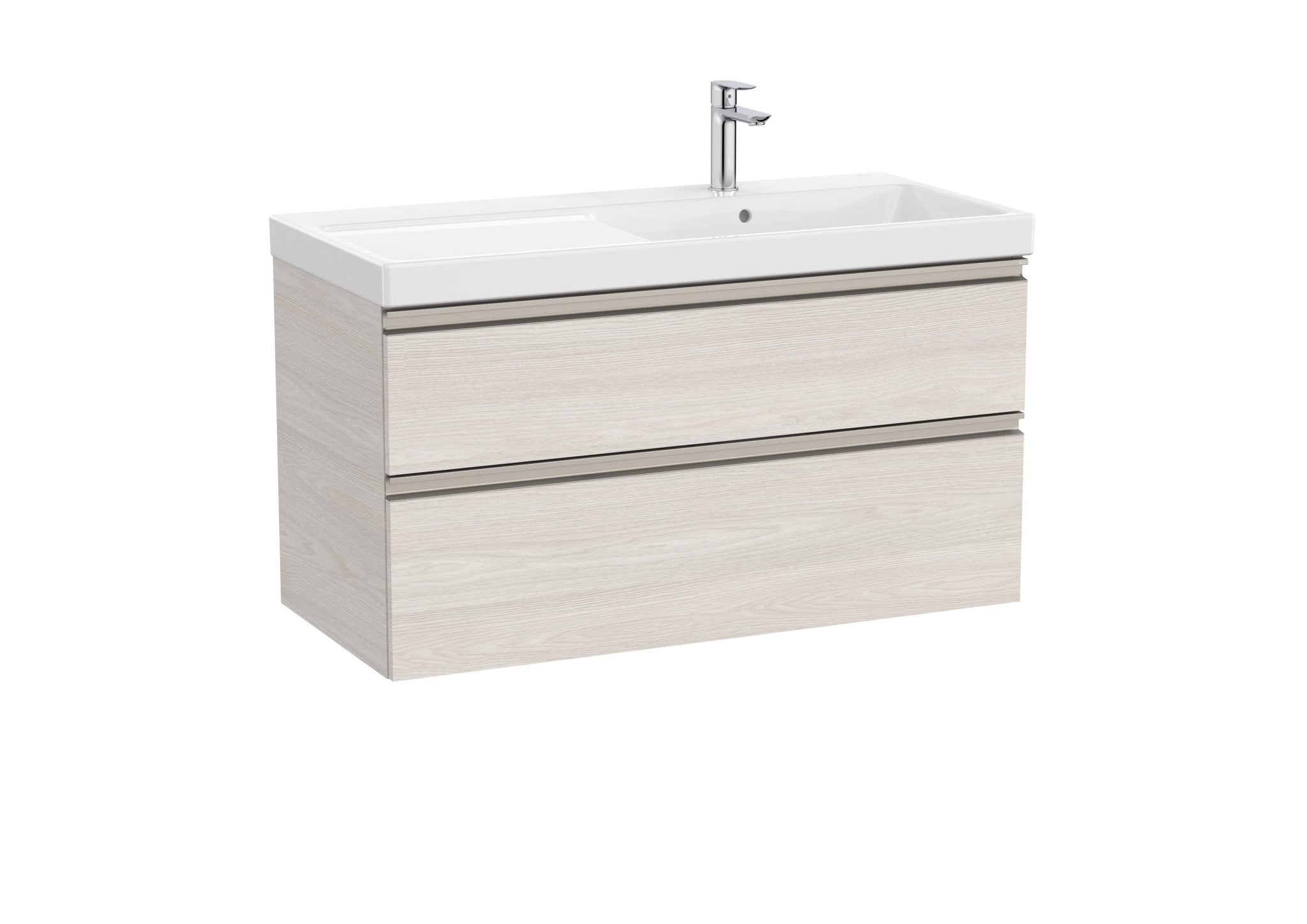 Roca - Mueble base The Gap Unik de dos cajones y lavabo plus - BricoandPool