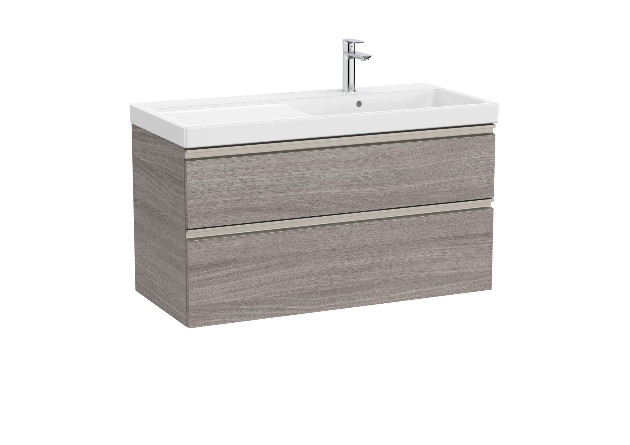 Roca - Mueble base The Gap Unik de dos cajones y lavabo plus - BricoandPool