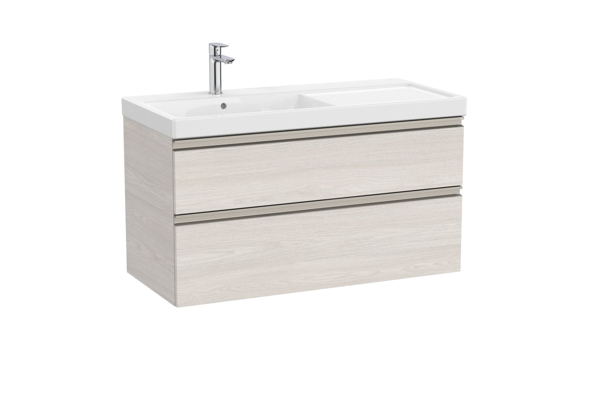 Roca - Mueble base The Gap Unik de dos cajones y lavabo plus - BricoandPool