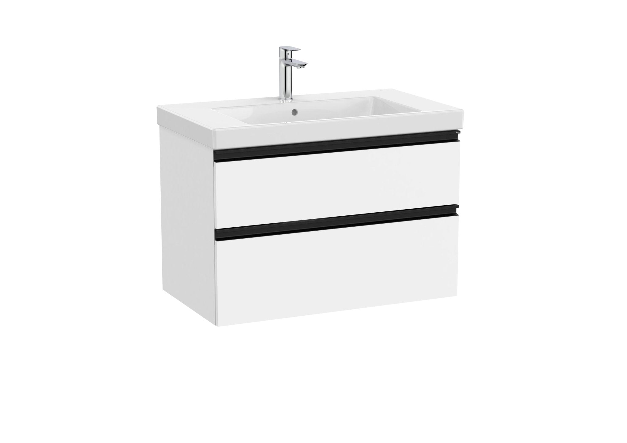 Roca - Mueble base The Gap Unik de dos cajones y lavabo plus - BricoandPool