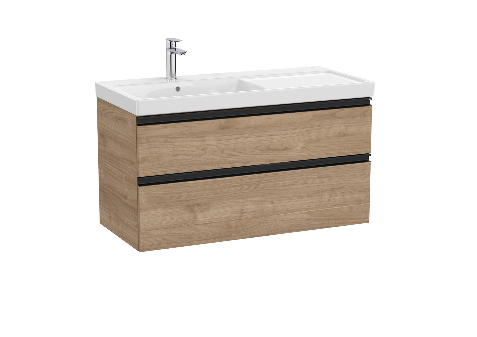 Roca - Mueble base The Gap Unik de dos cajones y lavabo plus - BricoandPool
