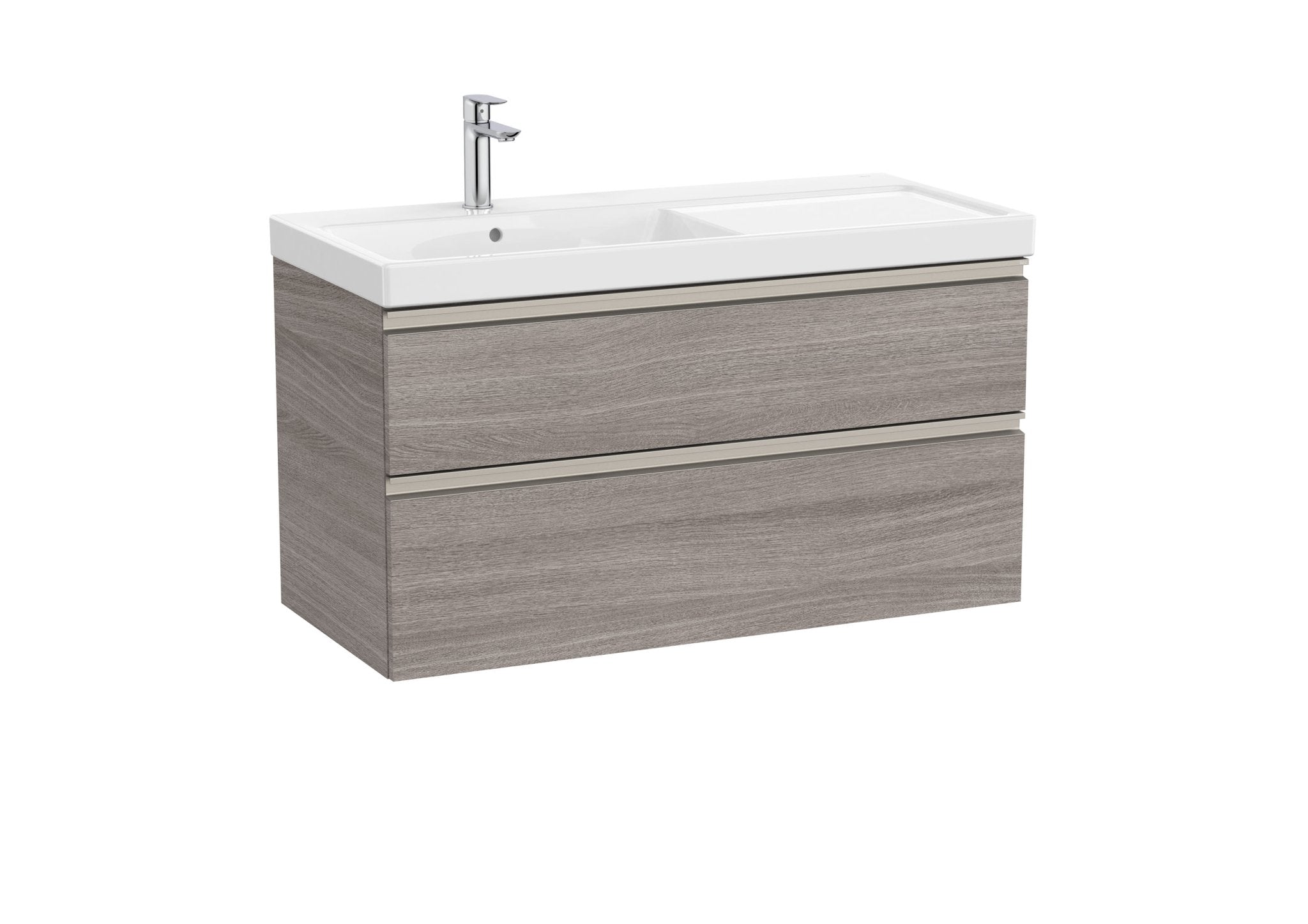 Roca - Mueble base The Gap Unik de dos cajones y lavabo plus - BricoandPool
