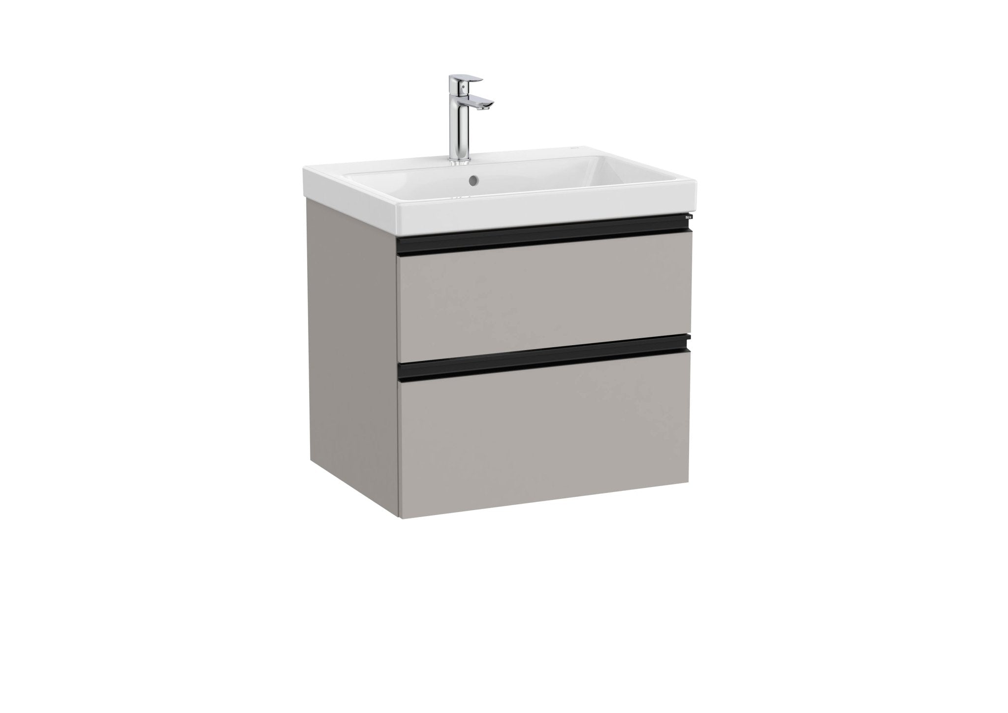 Roca - Mueble base The Gap Unik de dos cajones y lavabo plus - BricoandPool