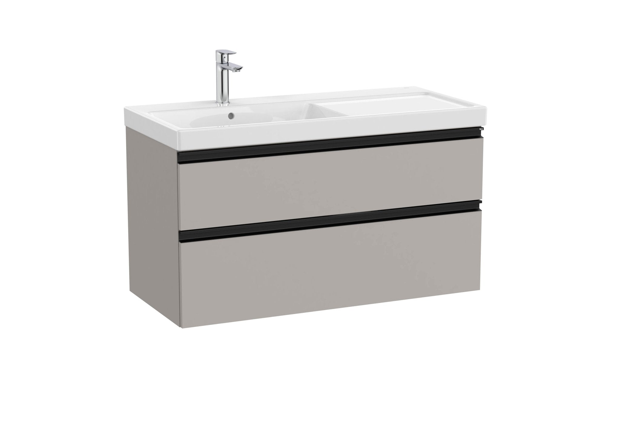 Roca - Mueble base The Gap Unik de dos cajones y lavabo plus - BricoandPool