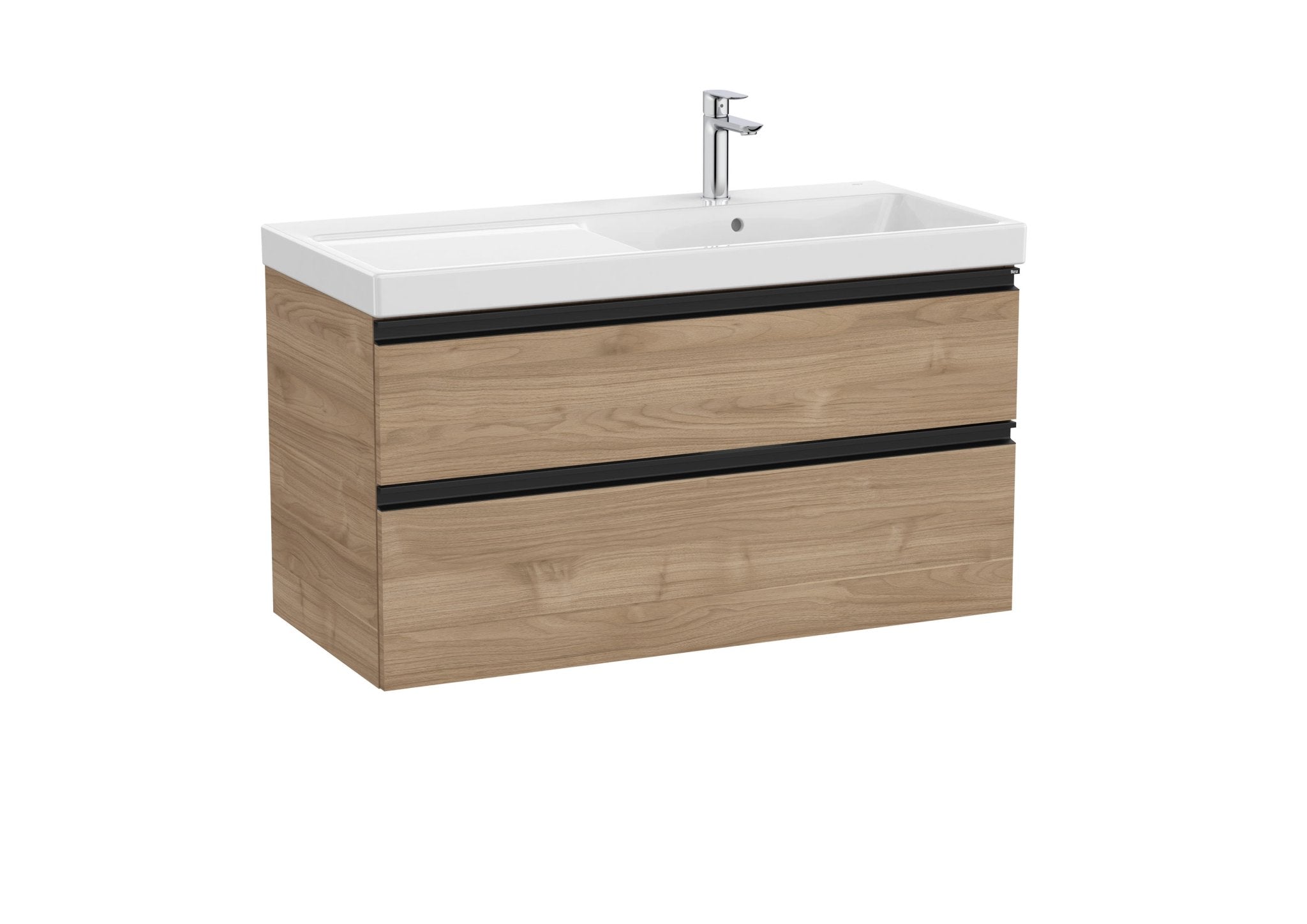 Roca - Mueble base The Gap Unik de dos cajones y lavabo plus - BricoandPool
