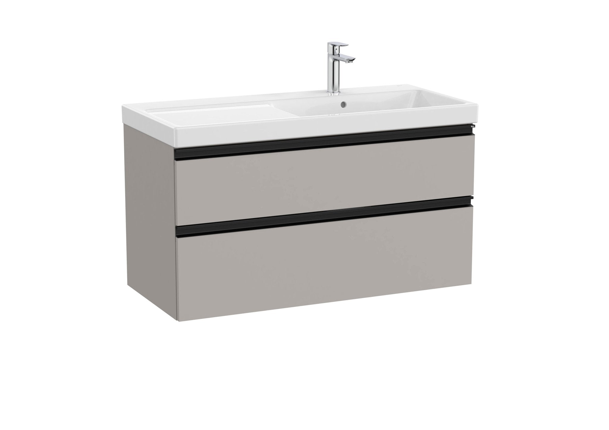 Roca - Mueble base The Gap Unik de dos cajones y lavabo plus - BricoandPool