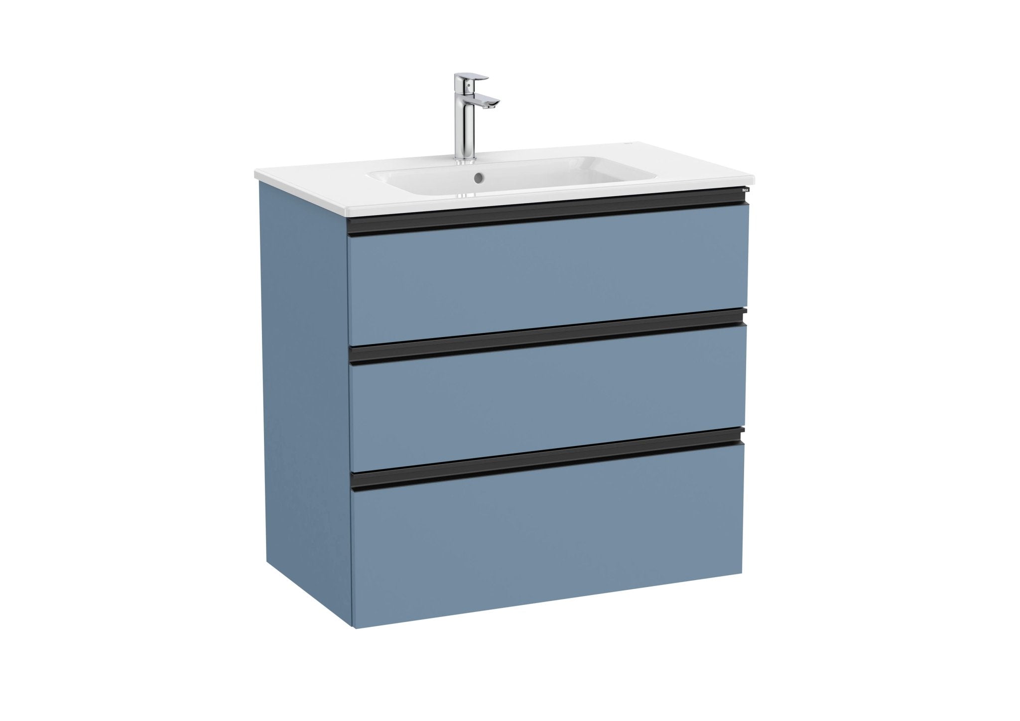 Roca - Mueble base The Gap Unik de tres cajones y lavabo - BricoandPool
