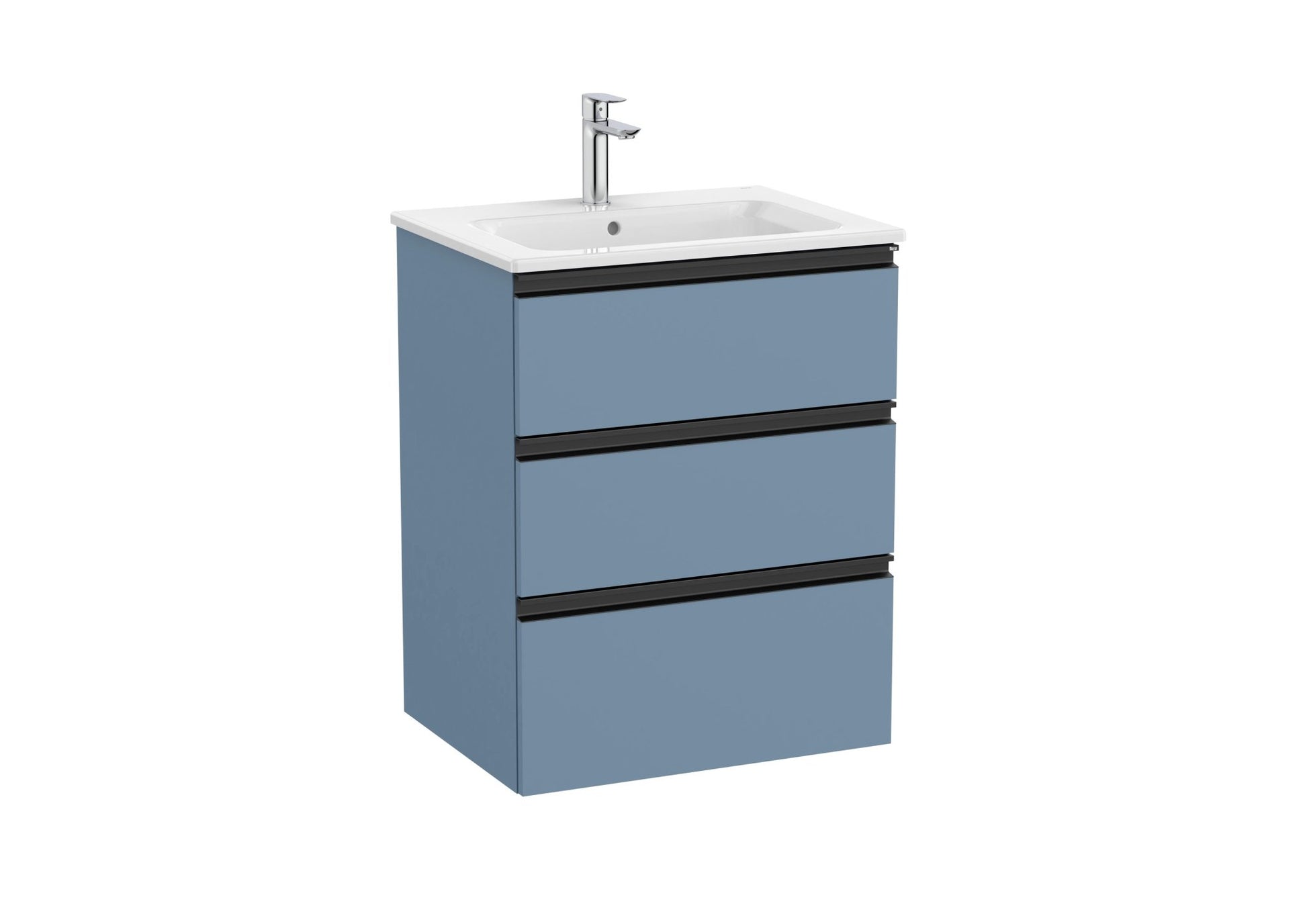 Roca - Mueble base The Gap Unik de tres cajones y lavabo - BricoandPool
