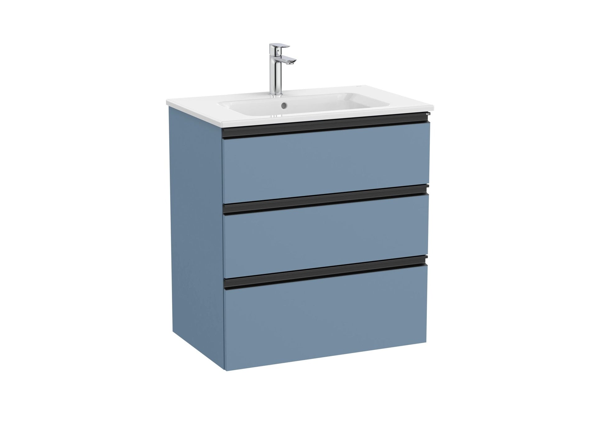Roca - Mueble base The Gap Unik de tres cajones y lavabo - BricoandPool