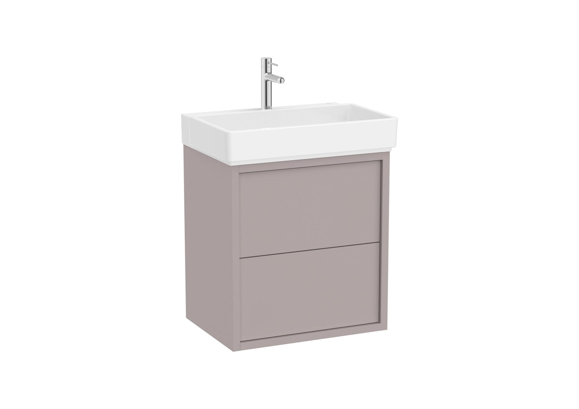 Roca - Mueble base Tura Unik de dos cajones y lavabo - BricoandPool