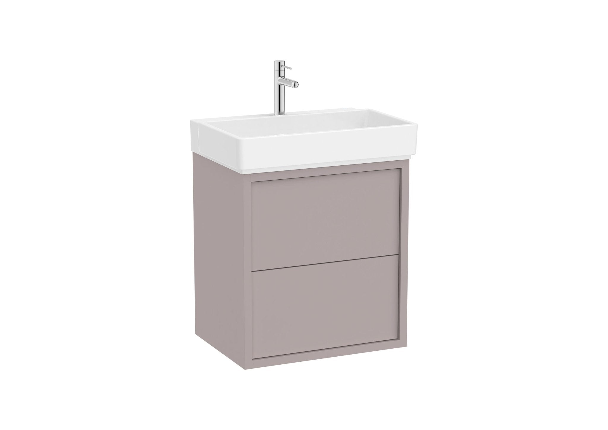 Roca - Mueble base Tura Unik de dos cajones y lavabo - BricoandPool