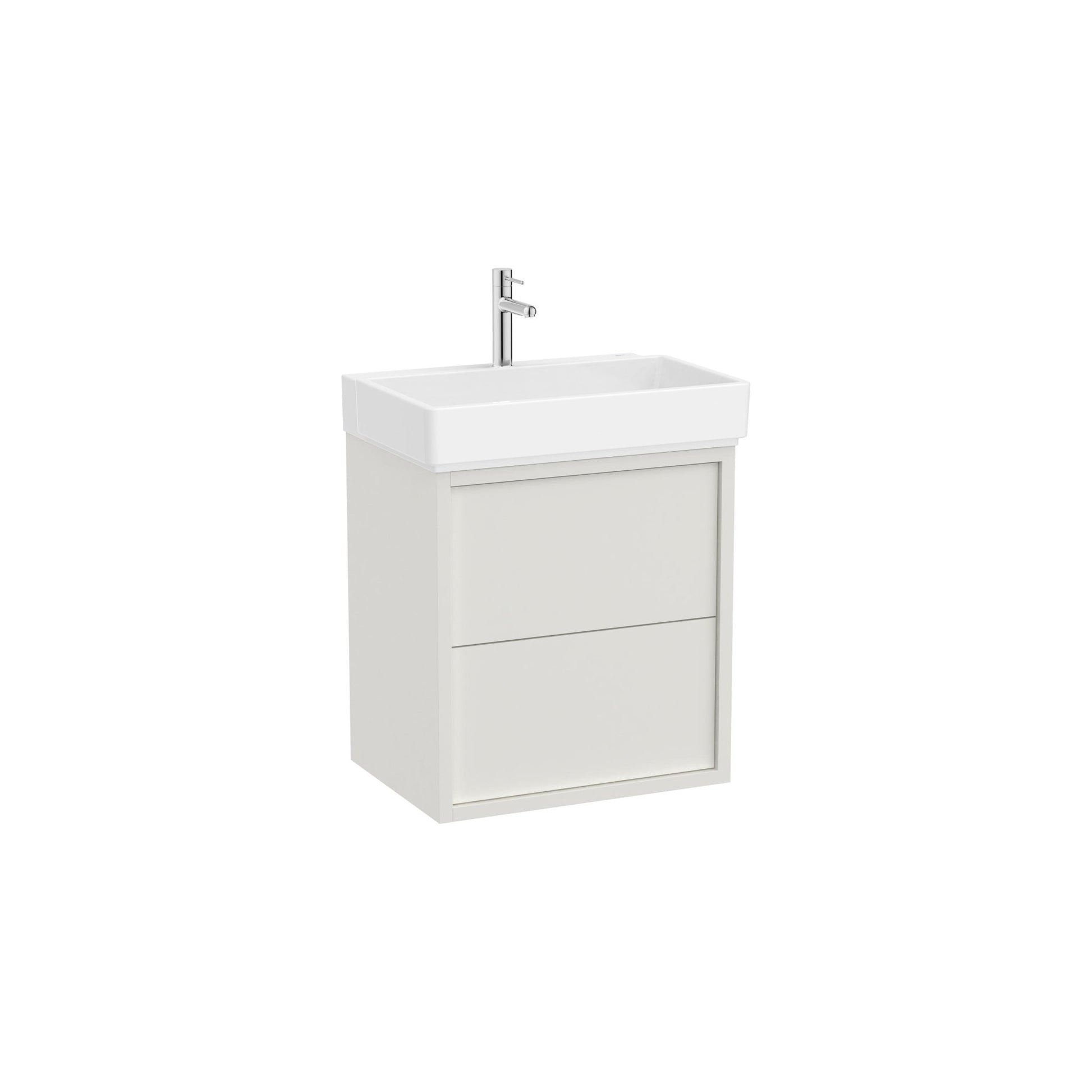 Roca - Mueble base Tura Unik de dos cajones y lavabo - BricoandPool