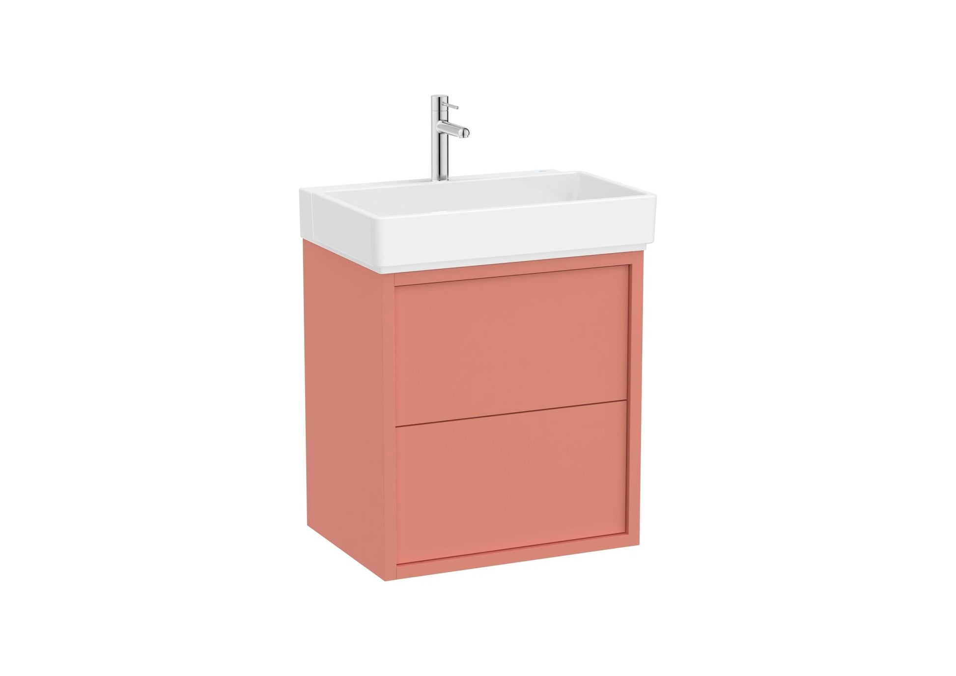 Roca - Mueble base Tura Unik de dos cajones y lavabo - BricoandPool