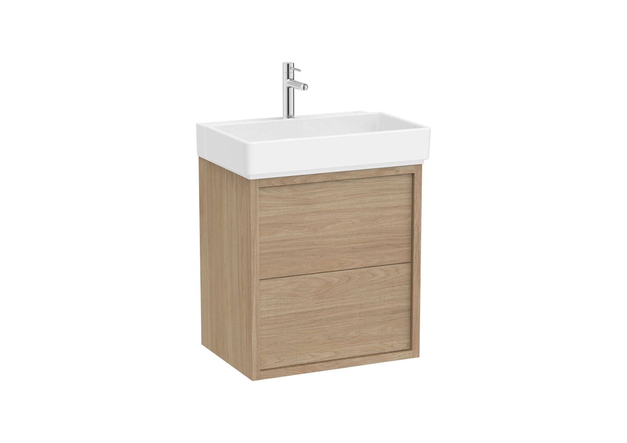 Roca - Mueble base Tura Unik de dos cajones y lavabo - BricoandPool