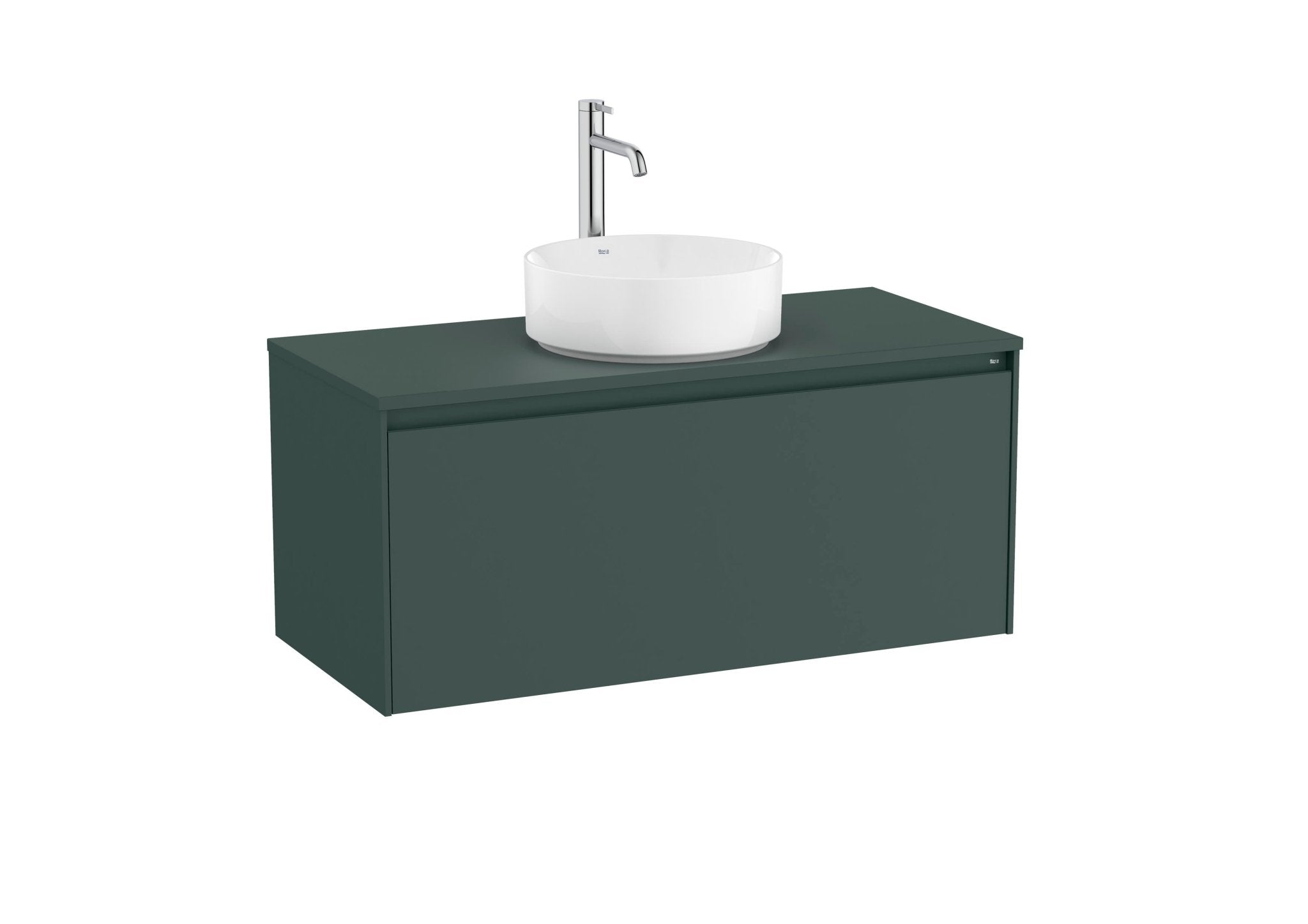 Roca - Ona Mueble base de un cajón para lavabo de sobre encimera - BricoandPool