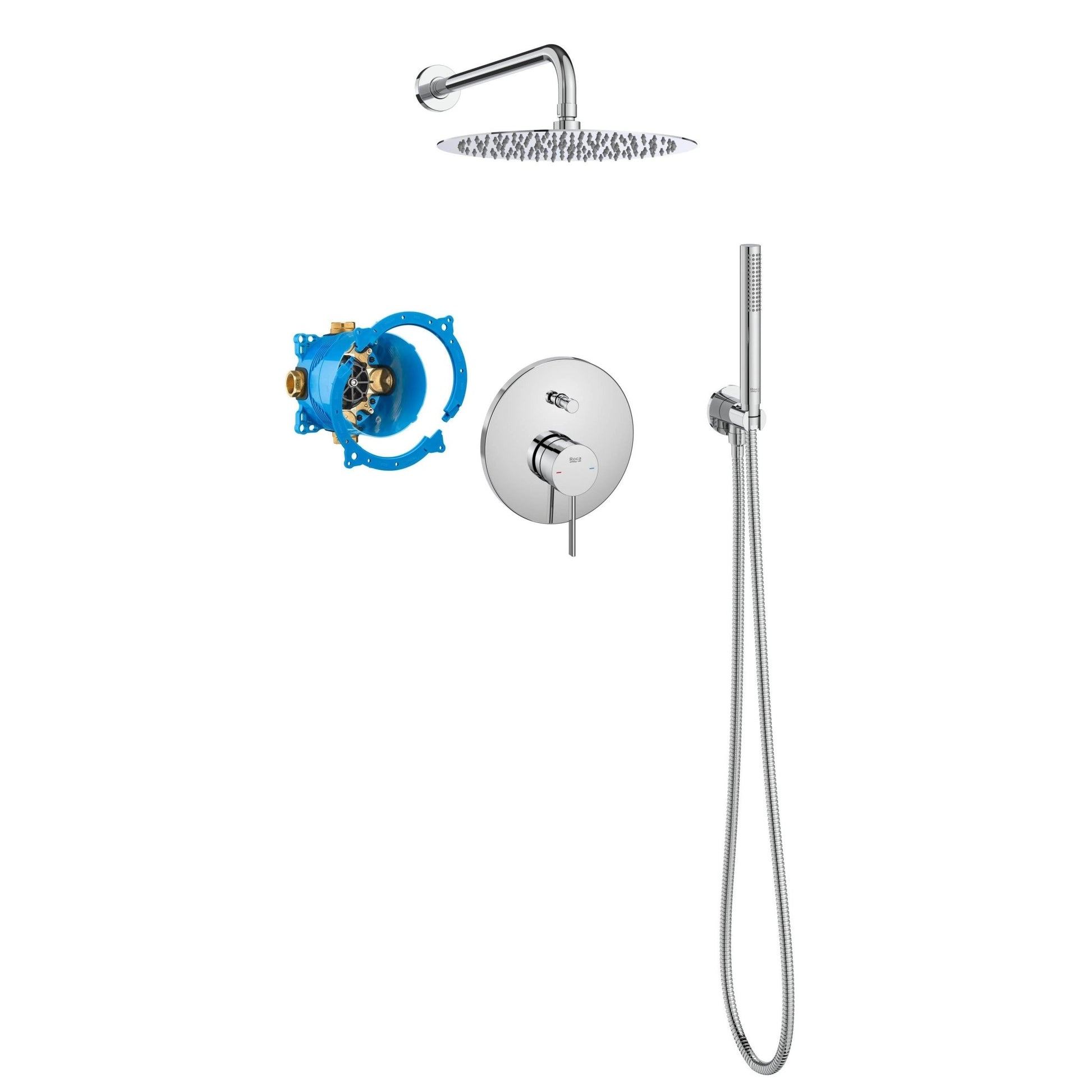 Roca - Pack empotrado Ona monomando RocaBox Ona para baño - ducha A5D269EC00 - BricoandPool