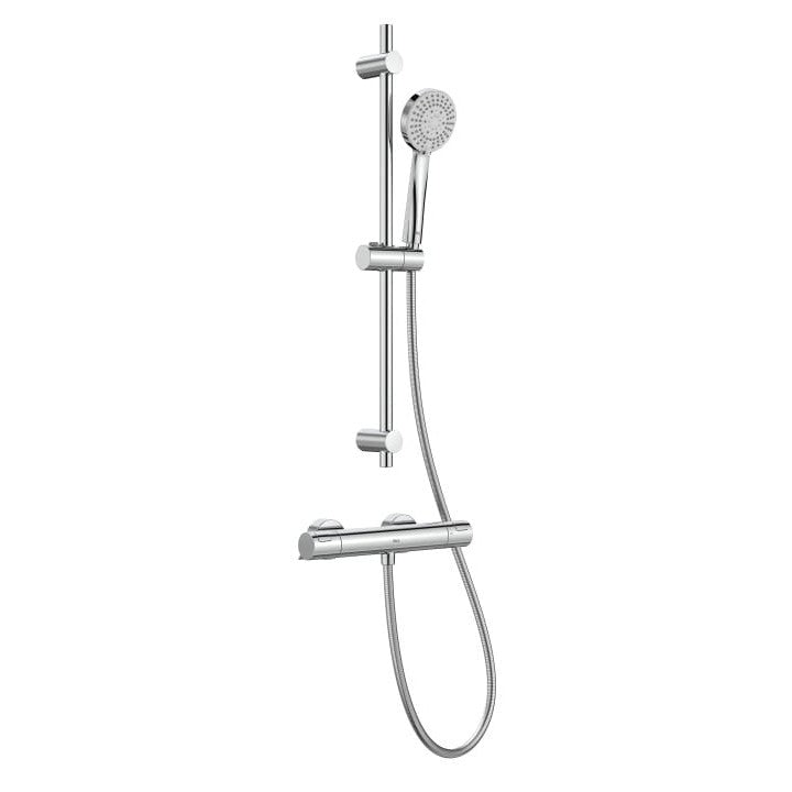 Roca - Pack mezclador termostático ducha T - 500 + kit Stella 100/3 A5D2F18C00 - BricoandPool