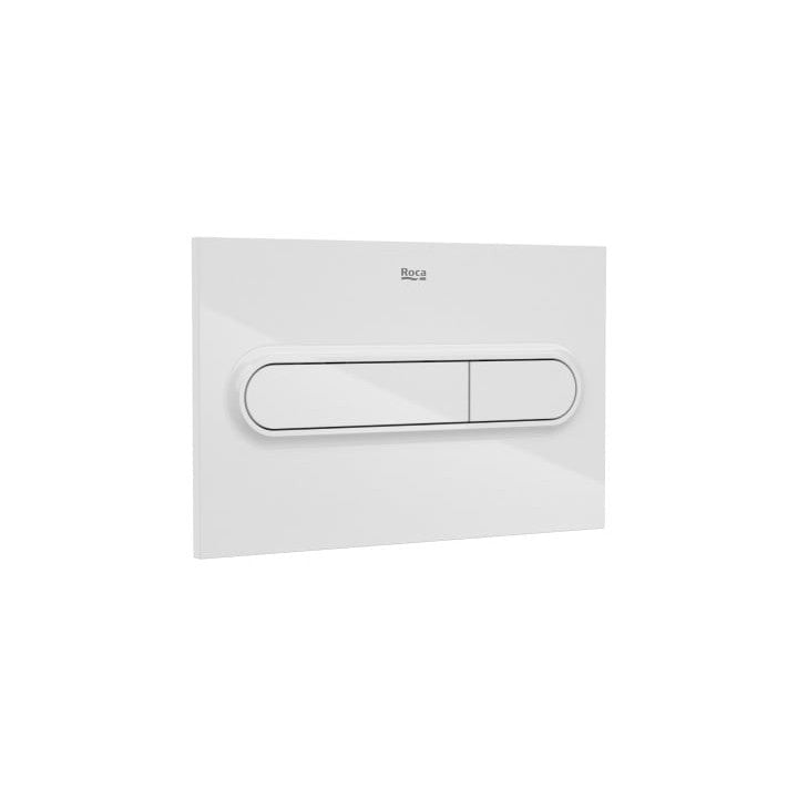 Roca - PL1 DUAL (ONE) - Placa de accionamiento con descarga dual Slendra A890195000 - BricoandPool